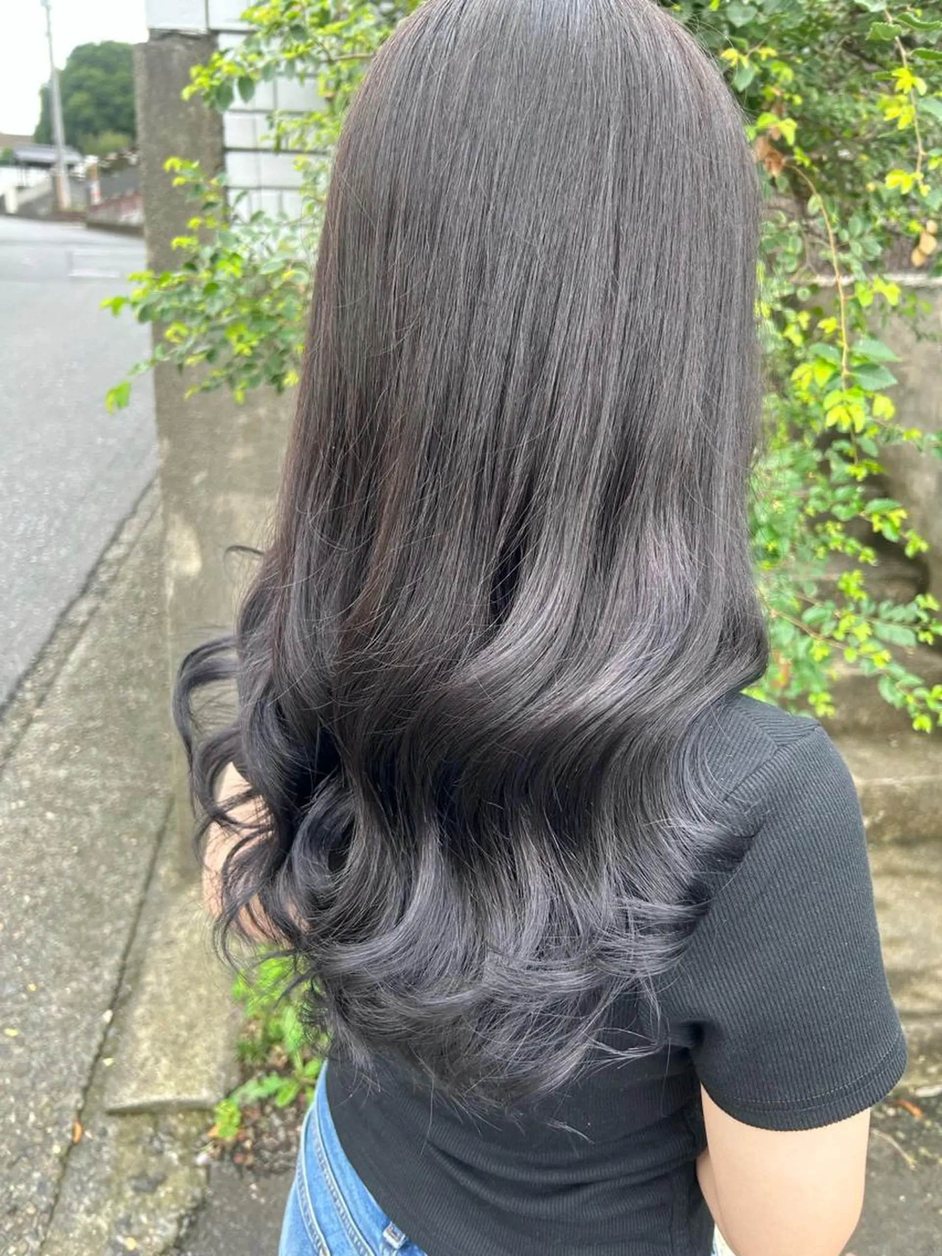 カラー エクステ ダブルスキルエクステ /羽エクステ白石宇由のヘアスタイル