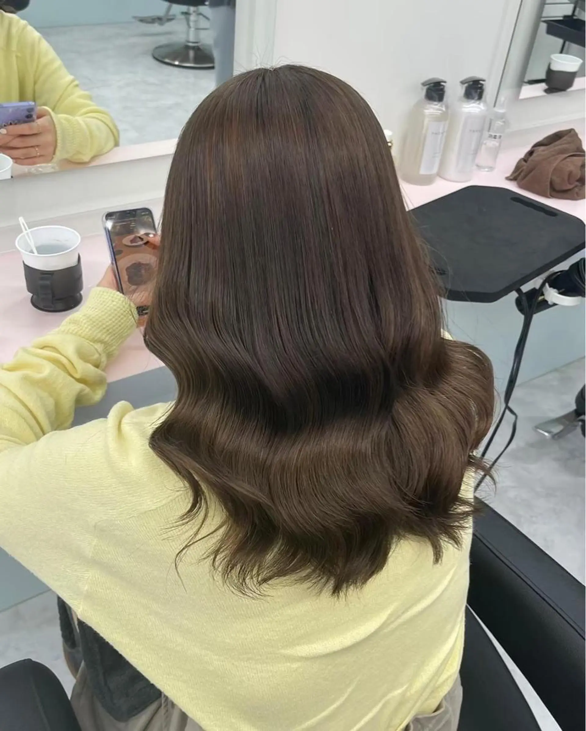 ロング カラー ヘアアレンジ カット ヘアカラー トリートメント ブリーチなしの達人 🌈KAITOのヘアスタイル