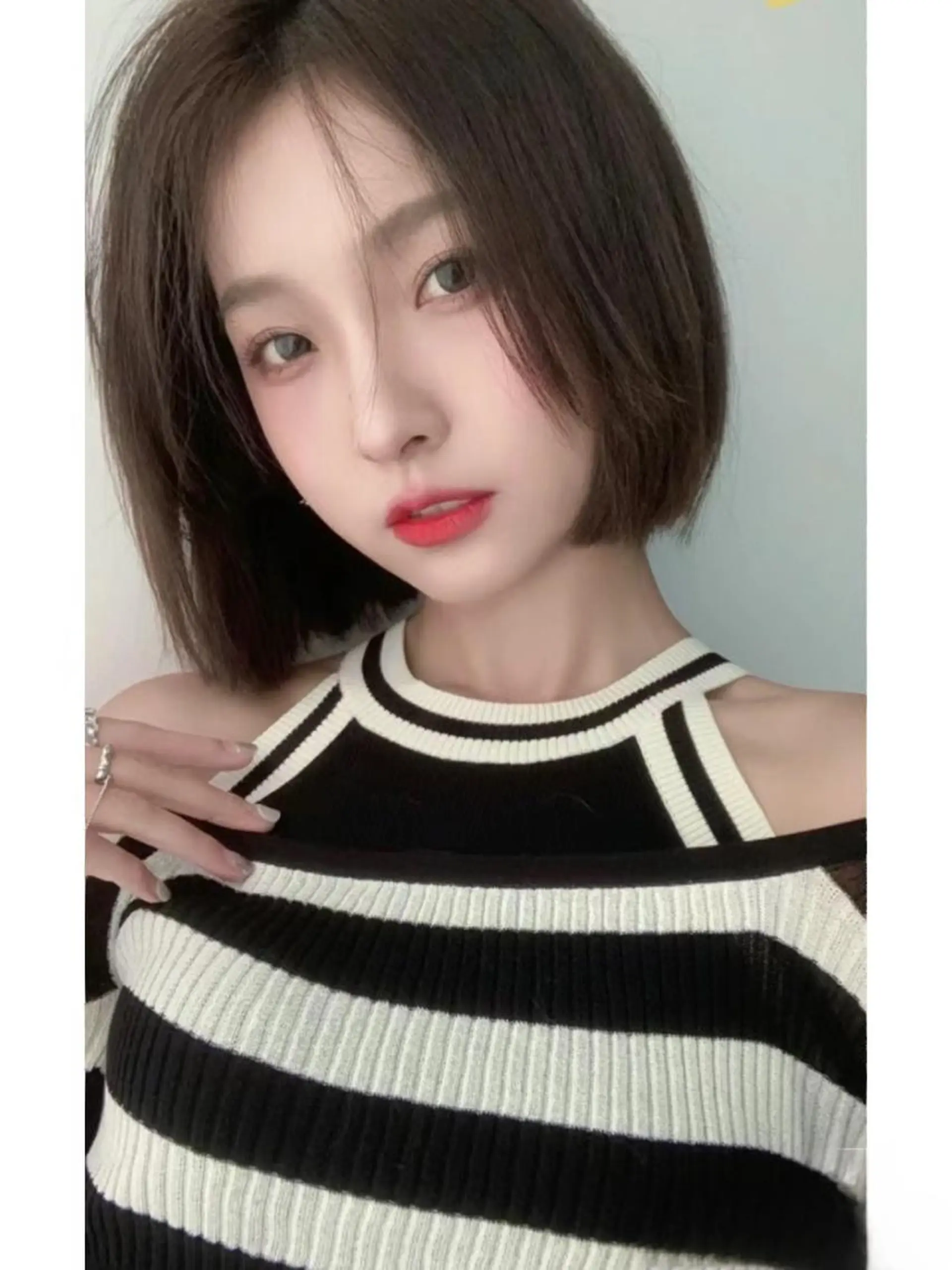 ミディアム カラー 笠原 健人のヘアスタイル