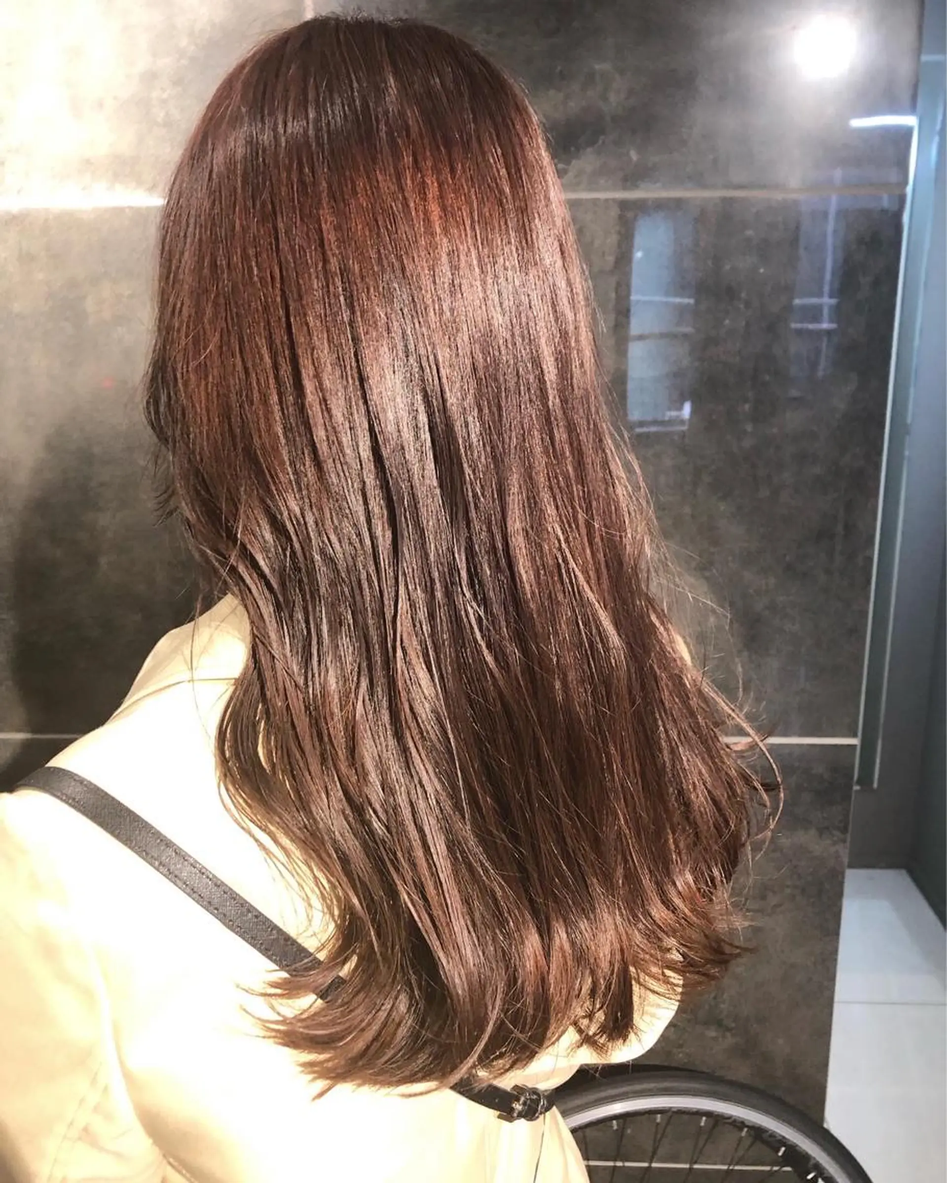 ロング カラー ヘアアレンジ ブラウンカラー カット ヘアカラー トリートメント メンズ特化✂️栗原 侑也のヘアスタイル