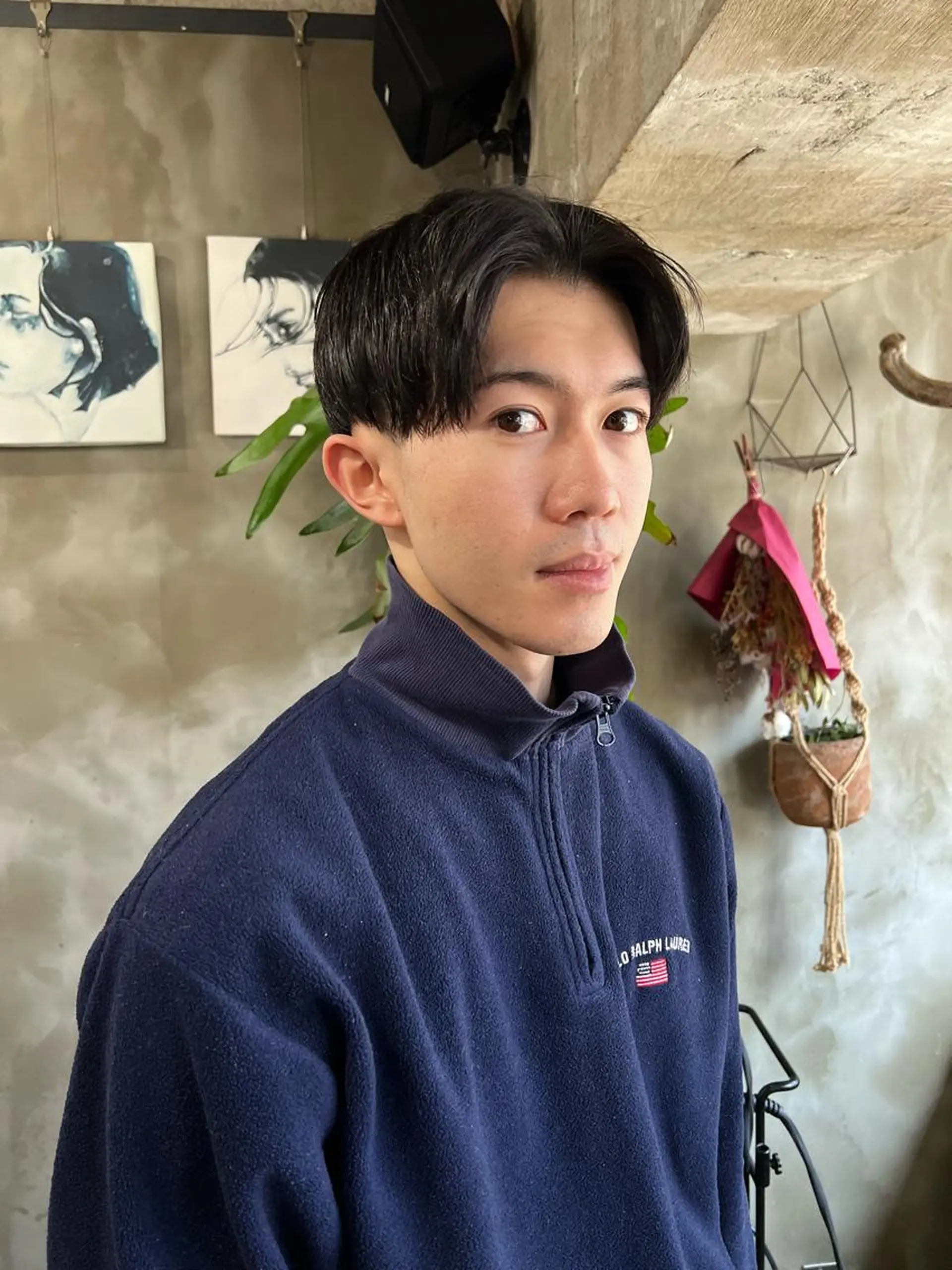 ショート メンズ 木村陸弥 似合わせ 透明感カラー🌿のヘアスタイル