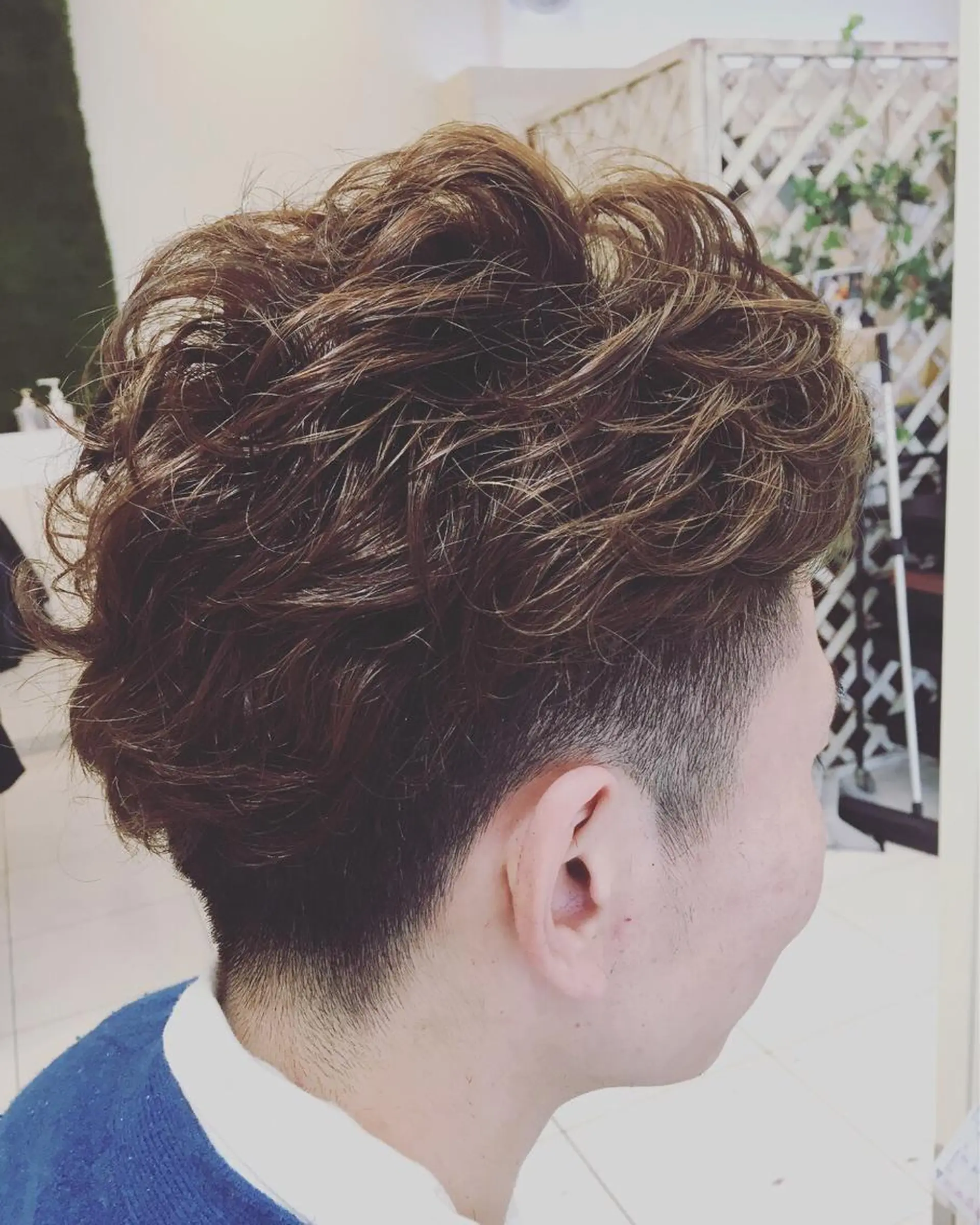 ショート メンズ 天王寺区🌟大好評バ ッサリ◎美髪改善矯正のヘアスタイル