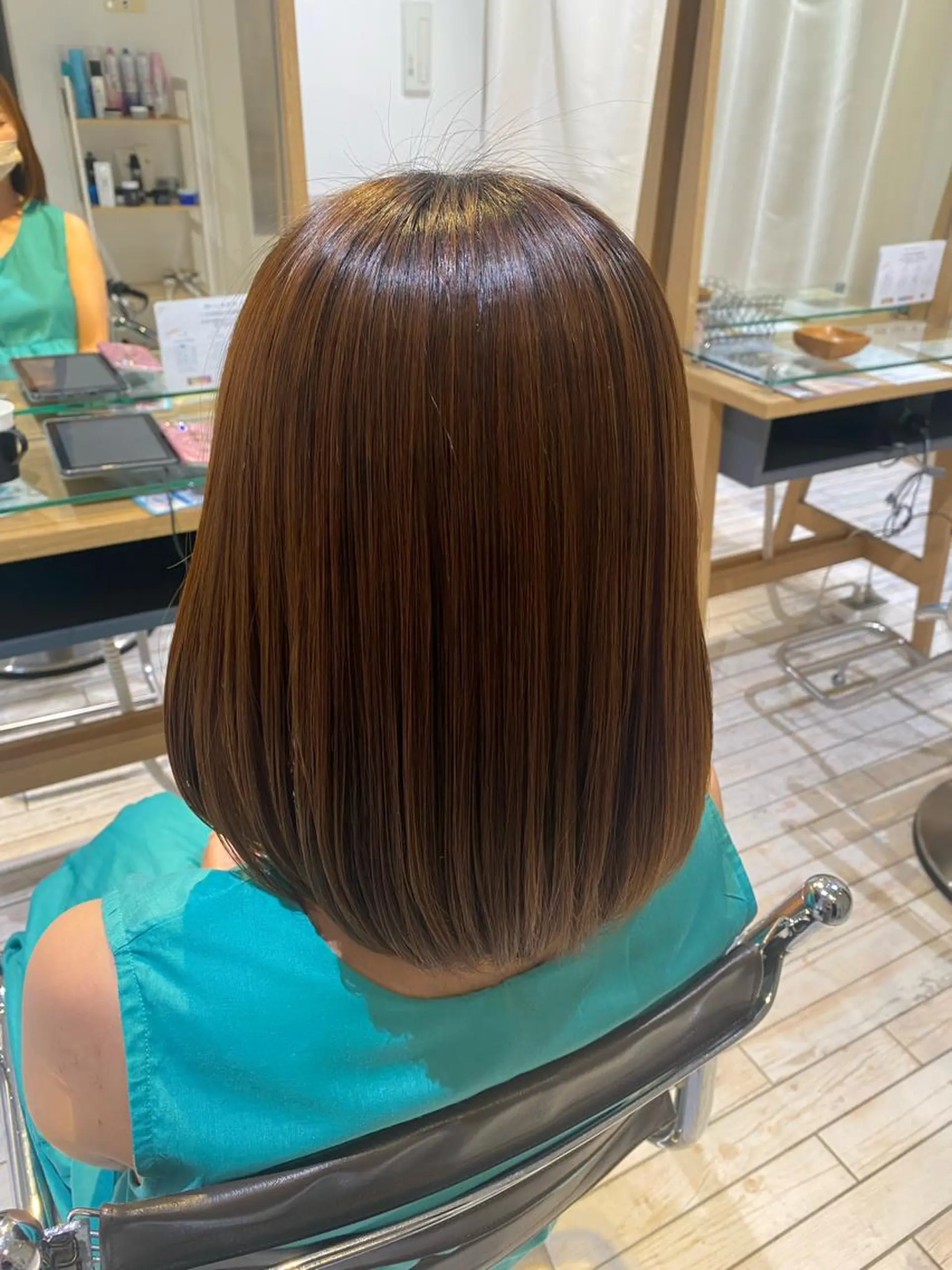 セミロング 伊藤 歩のヘアスタイル