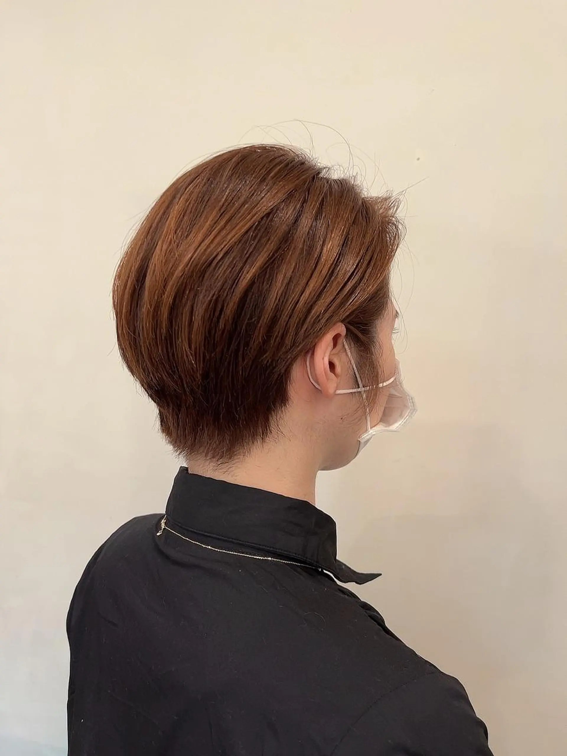 ショート カラー ロングレイヤー 🤍山内　飛鳥🤍のヘアスタイル