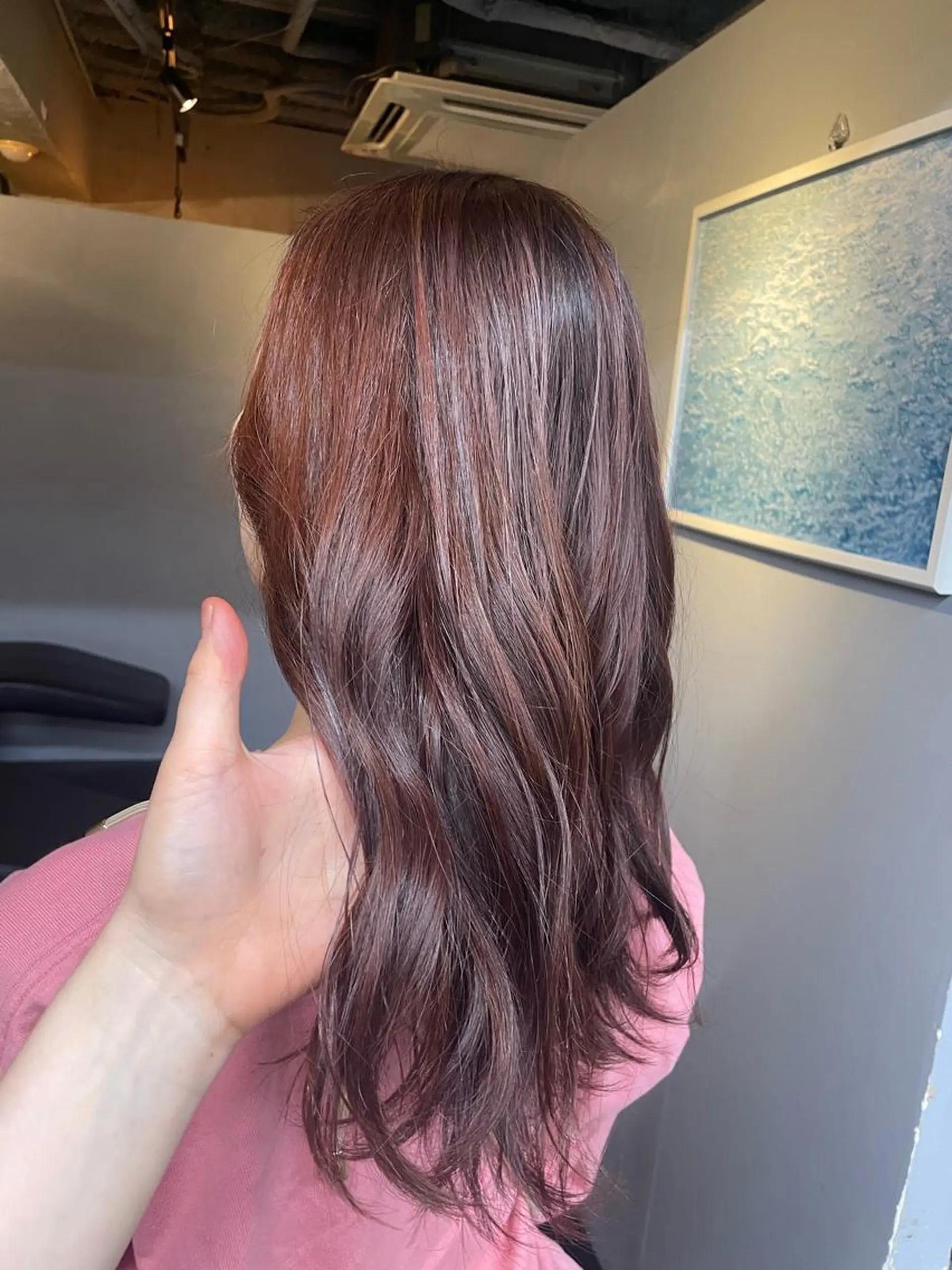 カラー バレイヤージュモデル 募集👒ヨンスクのヘアスタイル