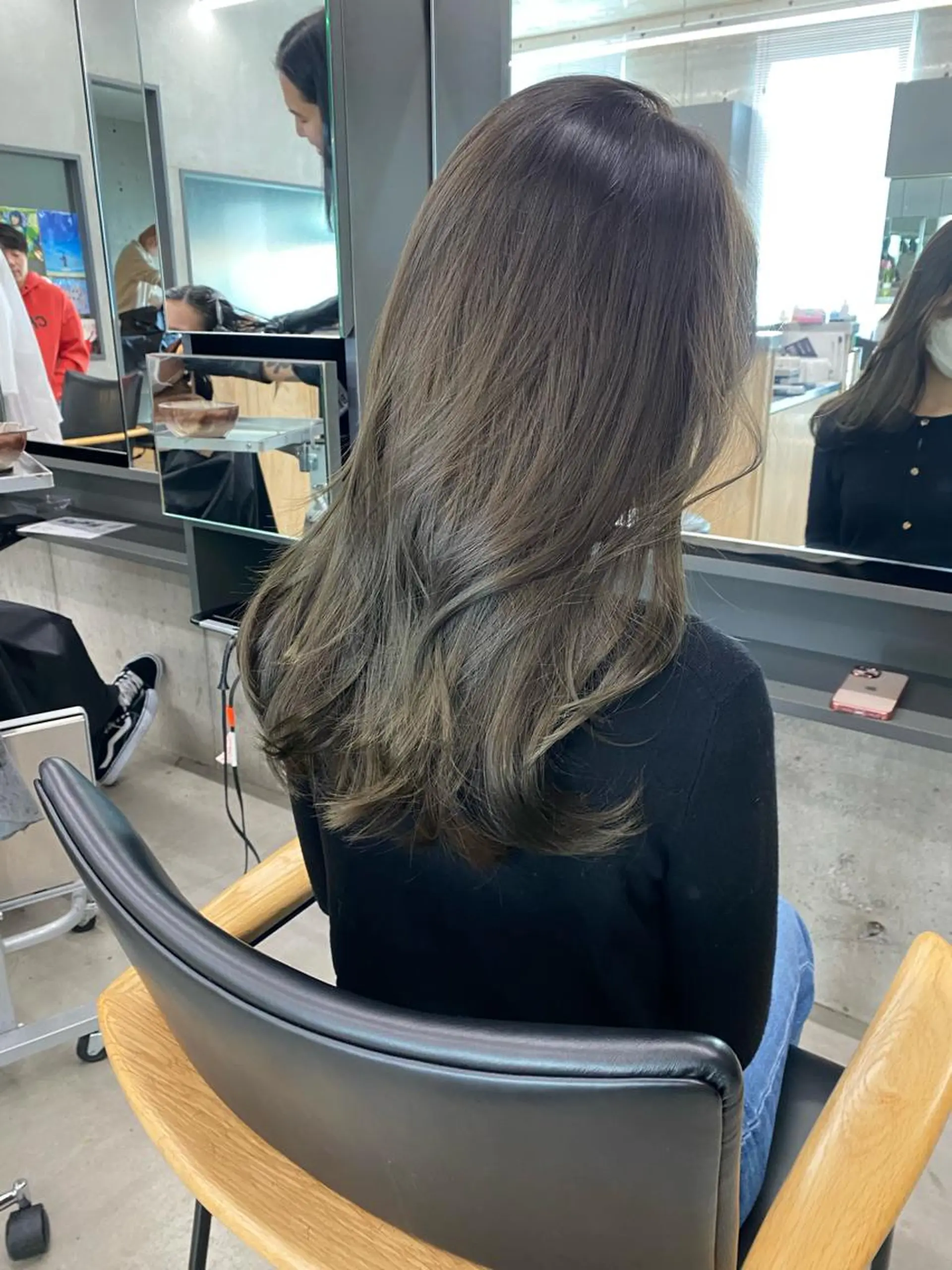 ロング カット ヘアカラー トリートメント レイヤー/柔色 カラー/SAkiのヘアスタイル