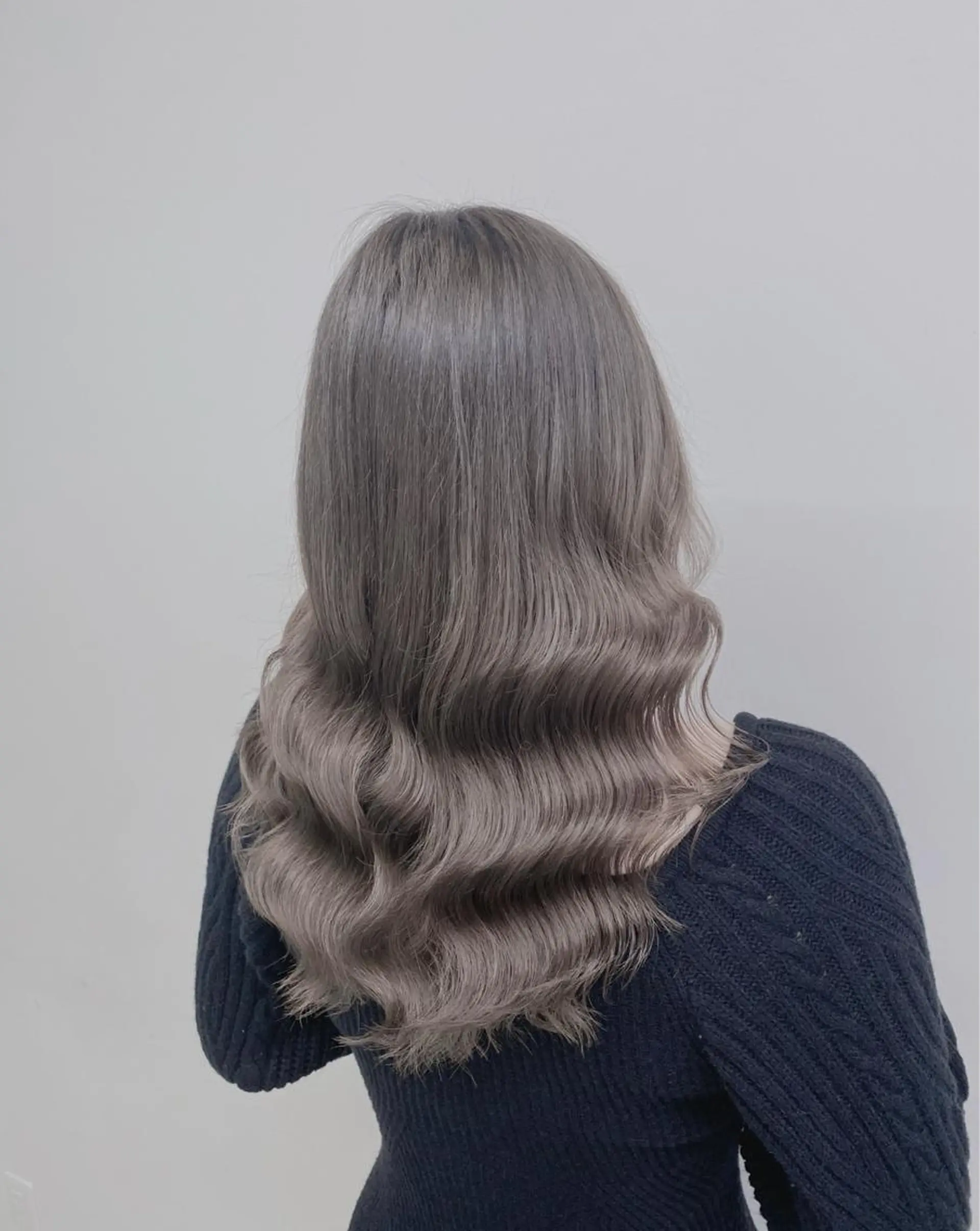 ミディアム カラー ヘアアレンジ ヨシンモリ カット ヘアカラー トリートメント ヘッドスパ ヘアセット 💖韓国ヘアの匠 💖TAKUMI💖のヘアスタイル