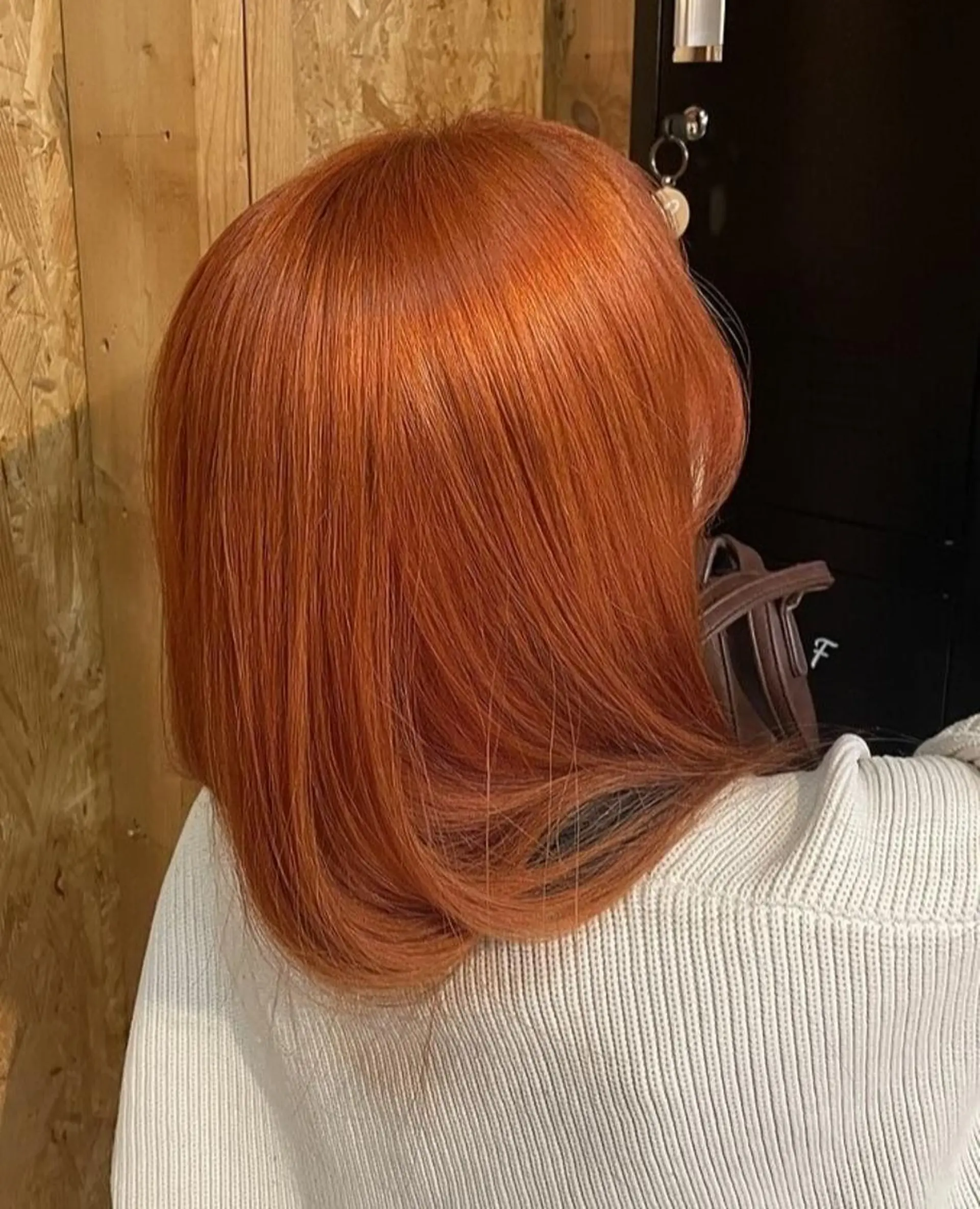 セミロング まろみ暖色×ボブ ×chia🕯のヘアスタイル