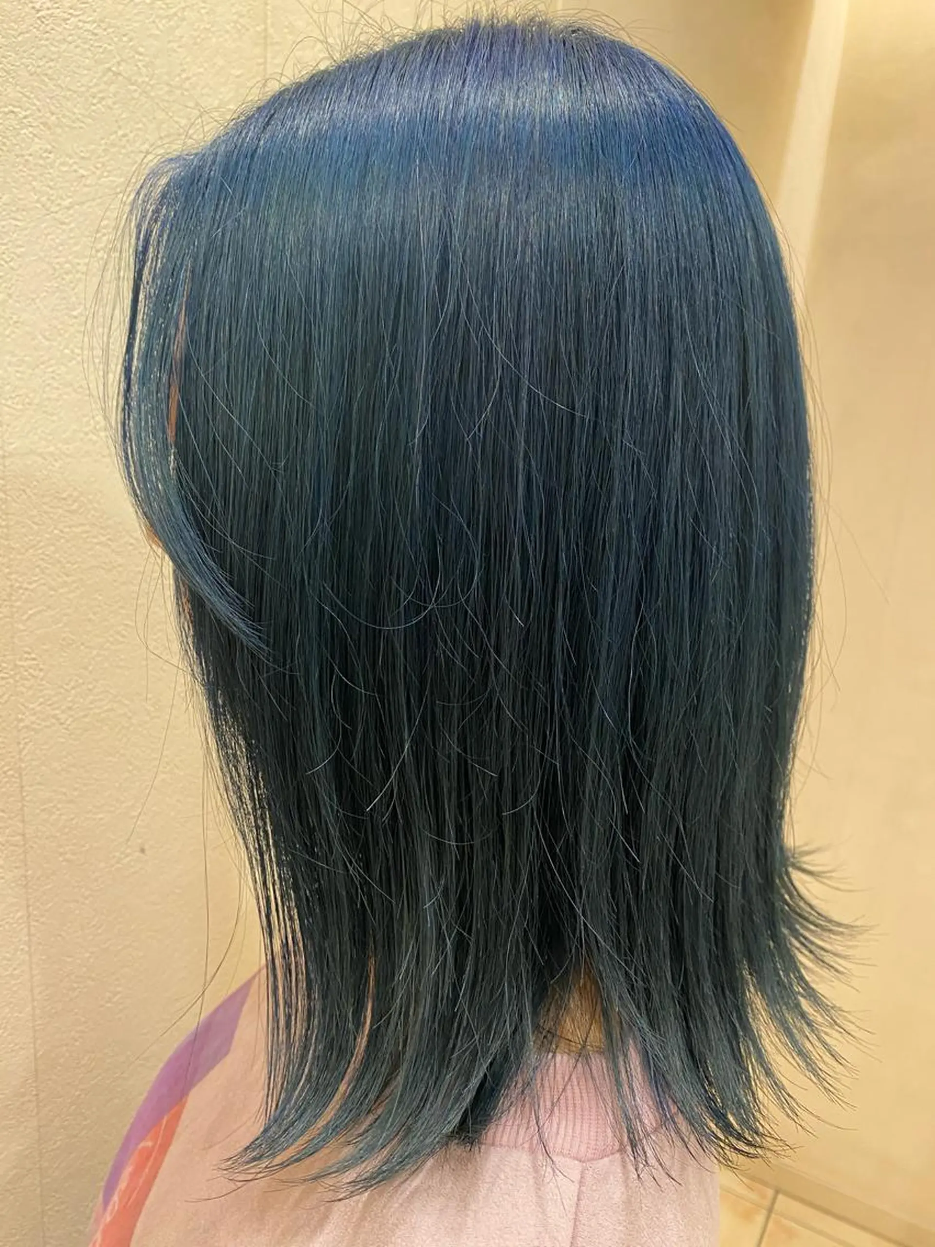 ミディアム カラー ヘアカラー 斎藤 彩香のヘアスタイル