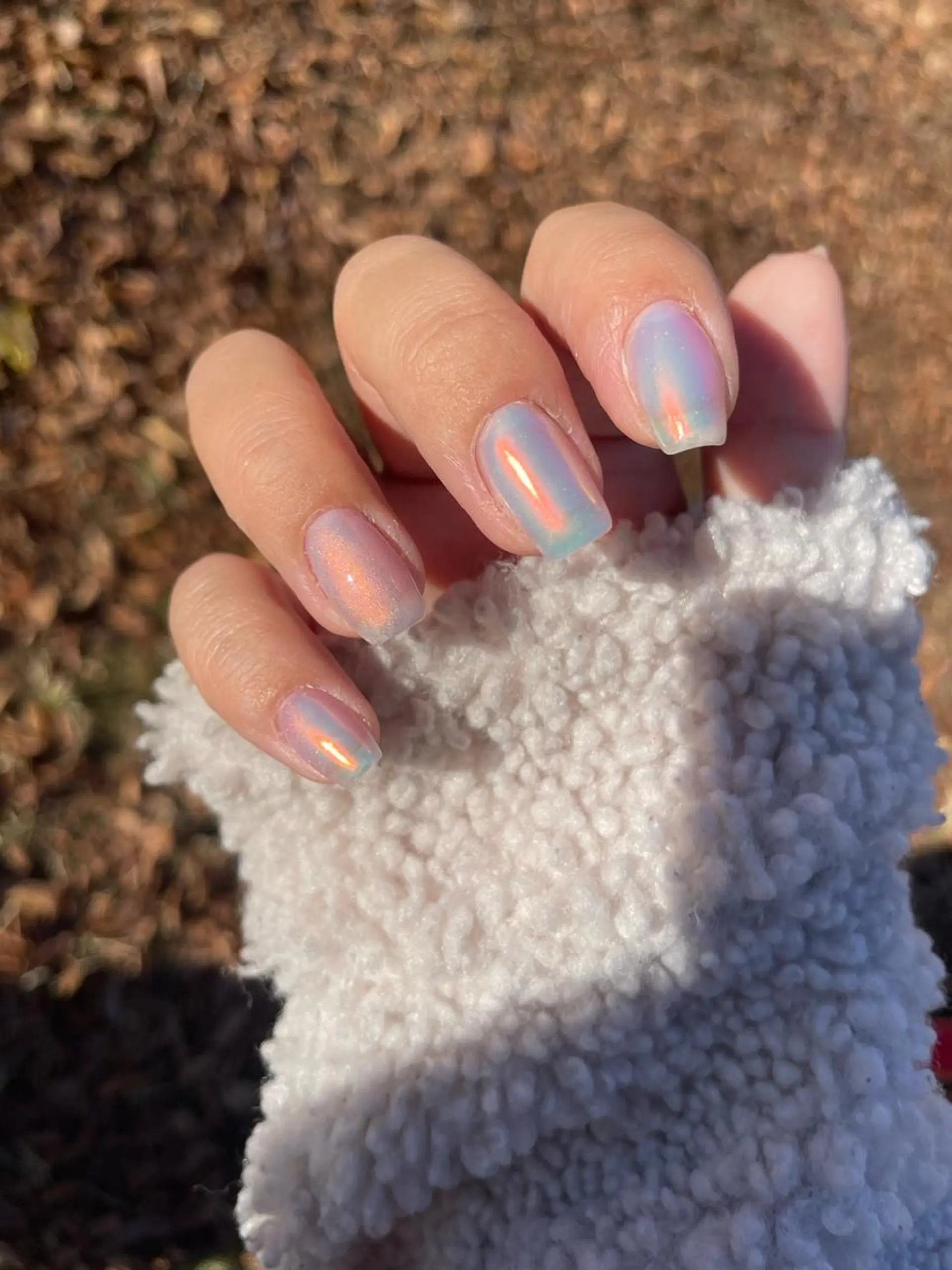 ネイル オーロラネイル Ri-e's nailのネイルデザイン