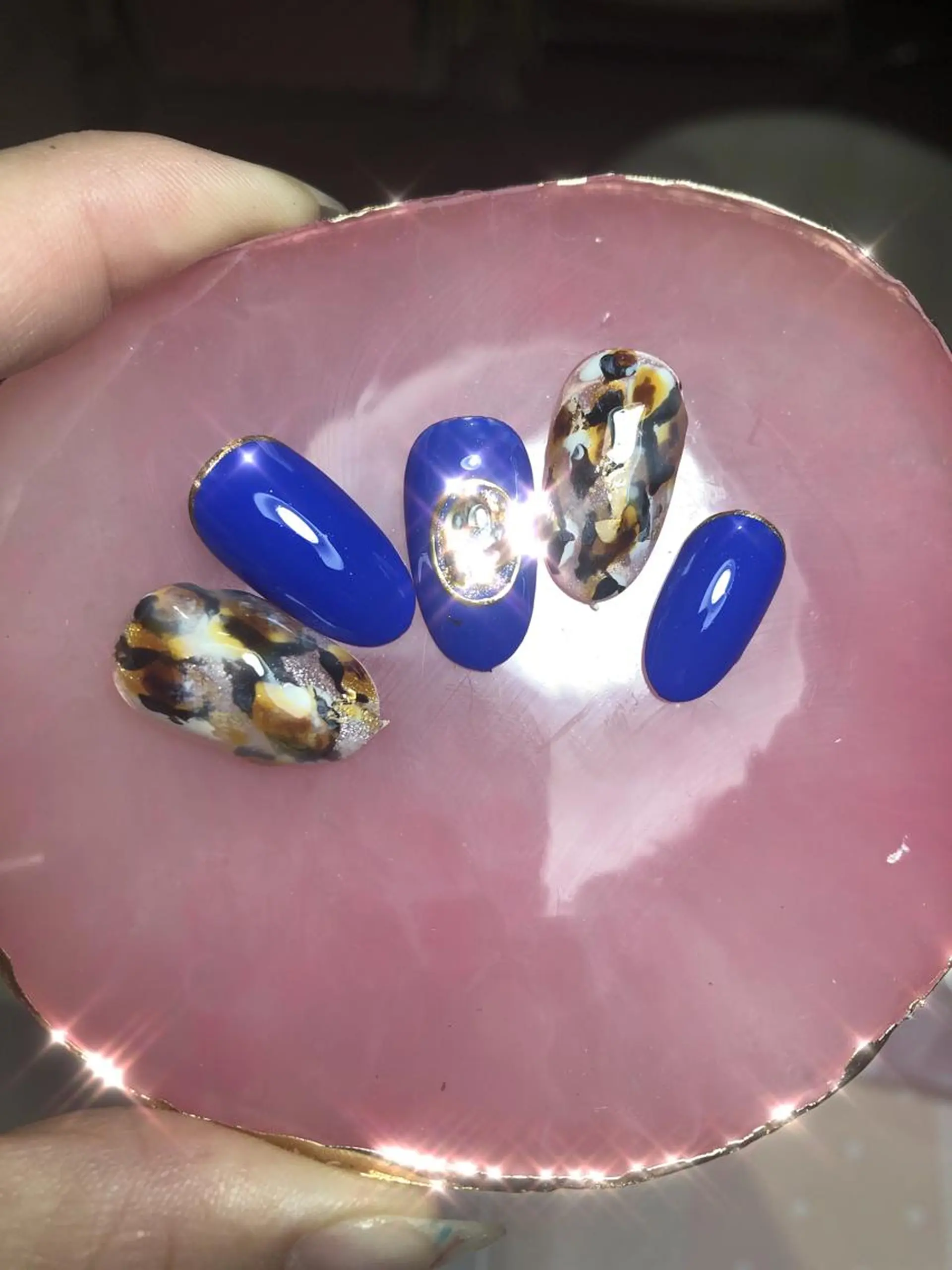 ネイル アニマル柄 ハンドネイル ネイルサロン Sweetのネイルデザイン