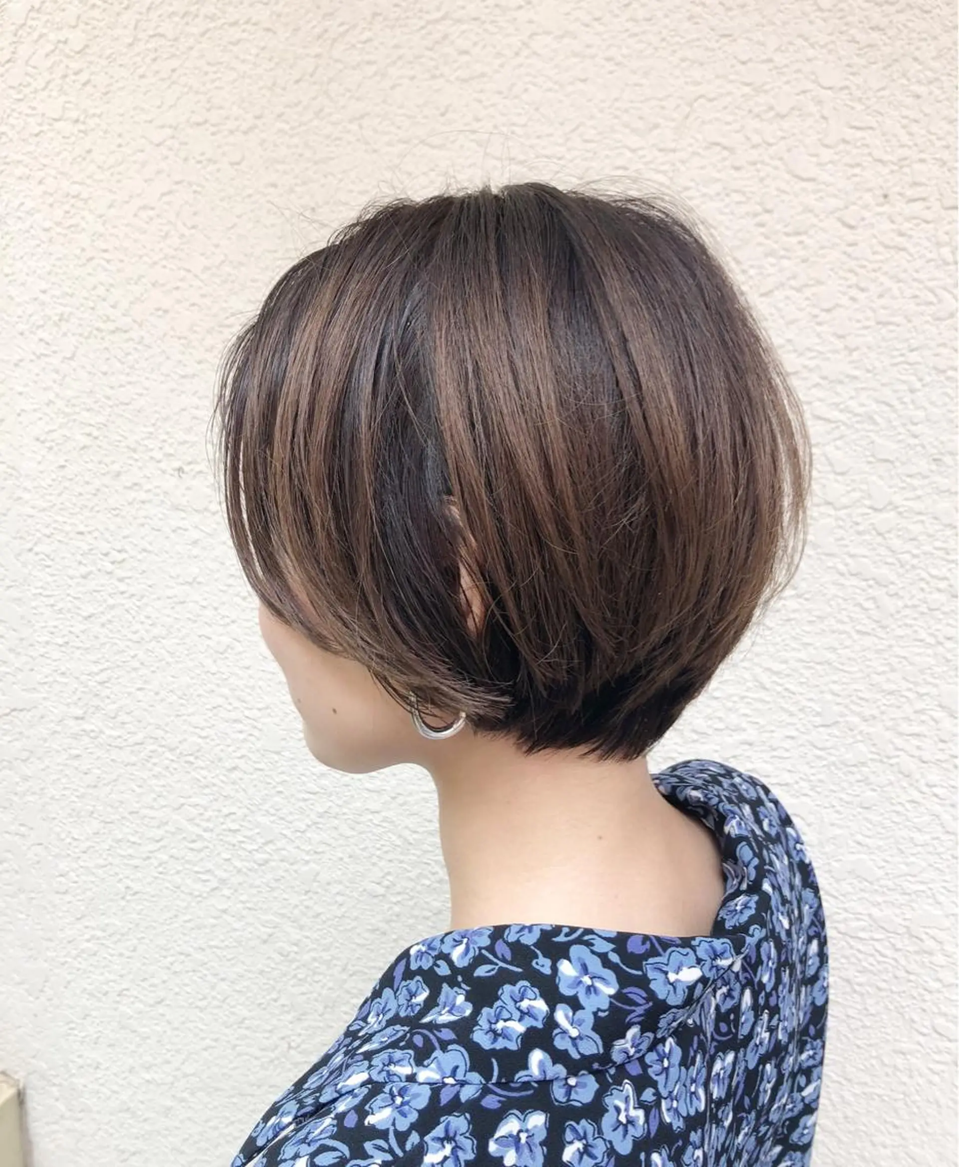 ショート カラー パーマ ヘアアレンジ 【白髪ぼかし 専門GBG】自由が丘のヘアスタイル