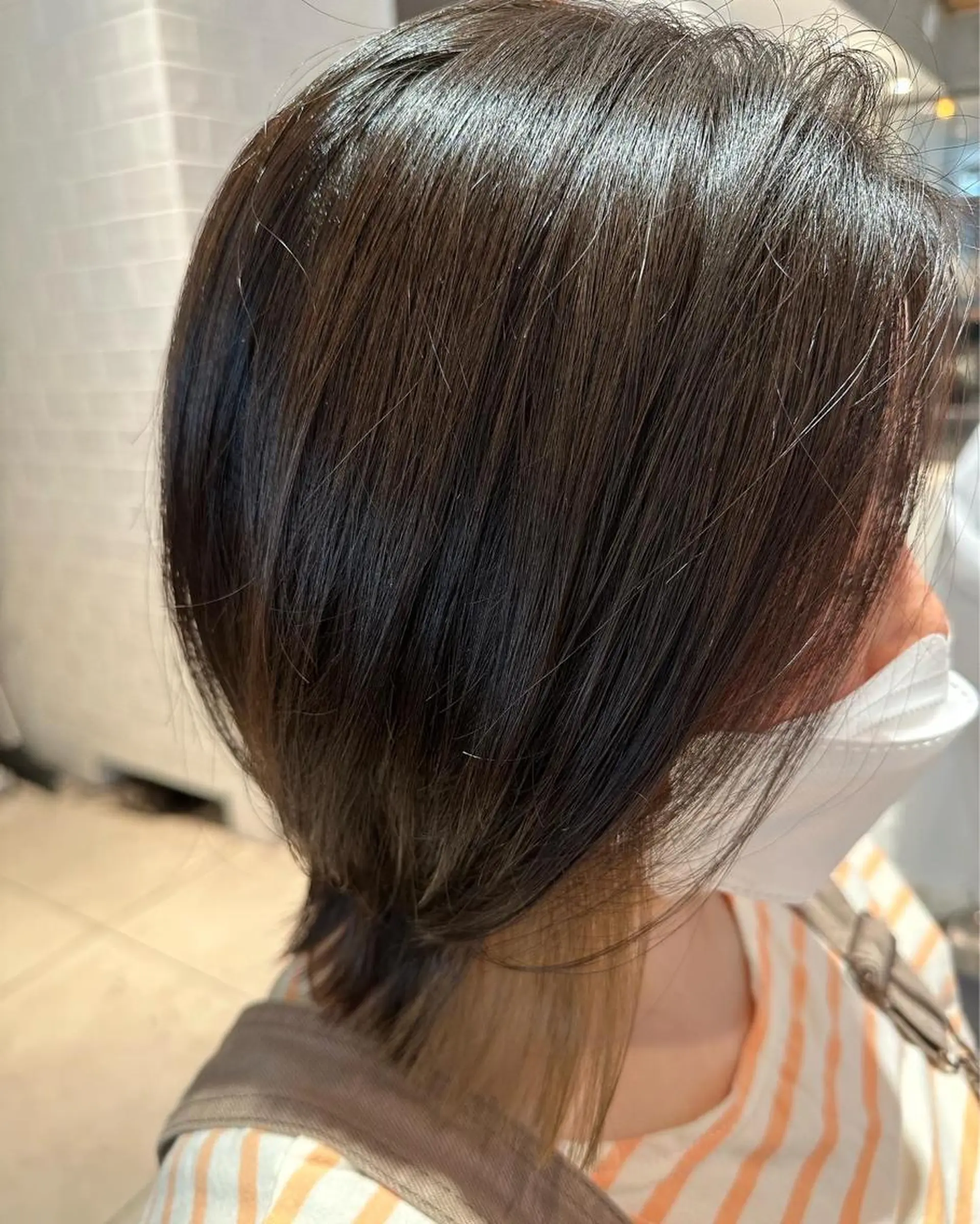 ミディアム カラー ヘアアレンジ trym/ 木原裕希のヘアスタイル