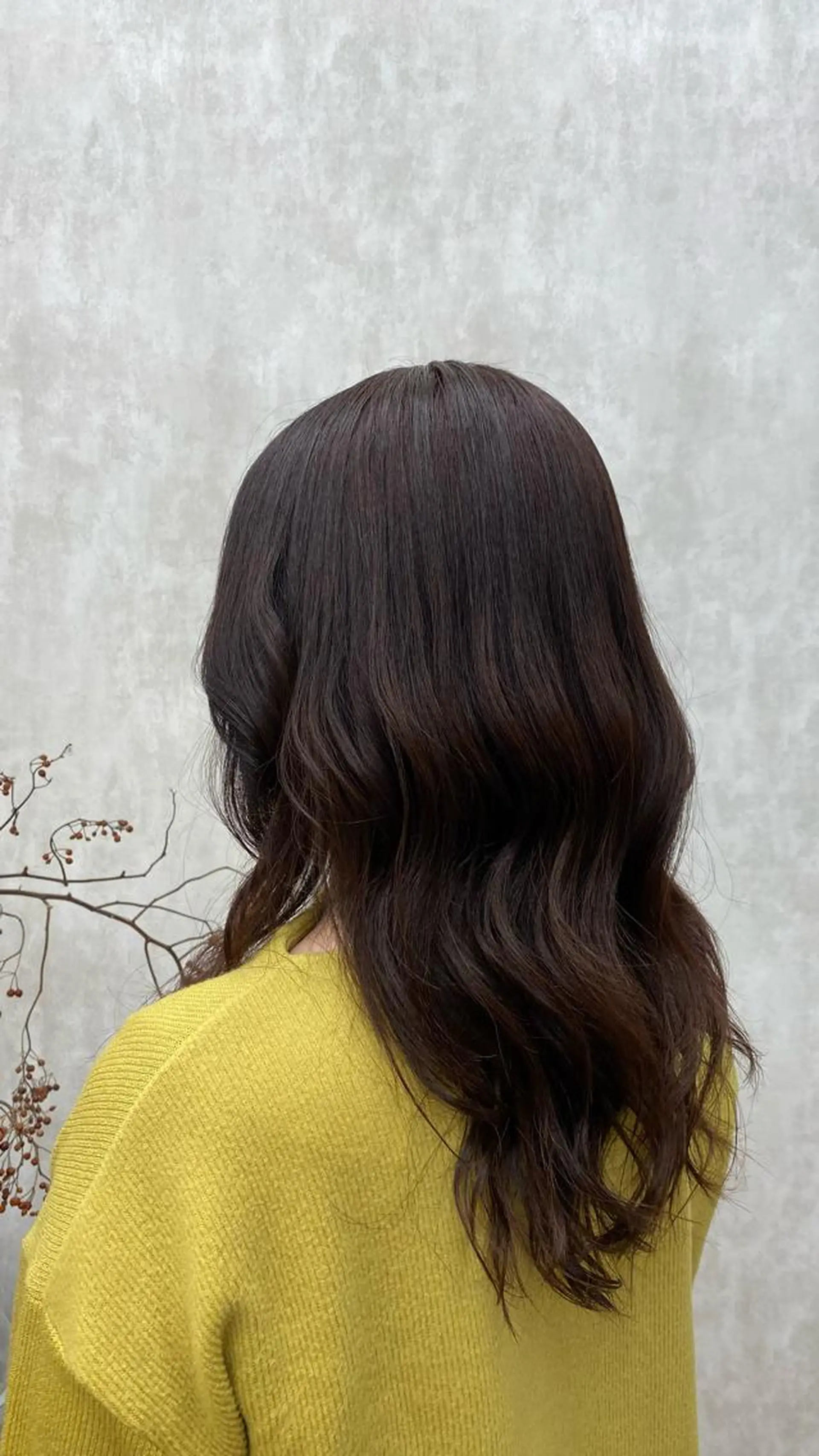 ロング カラー 藤田 沙織のヘアスタイル