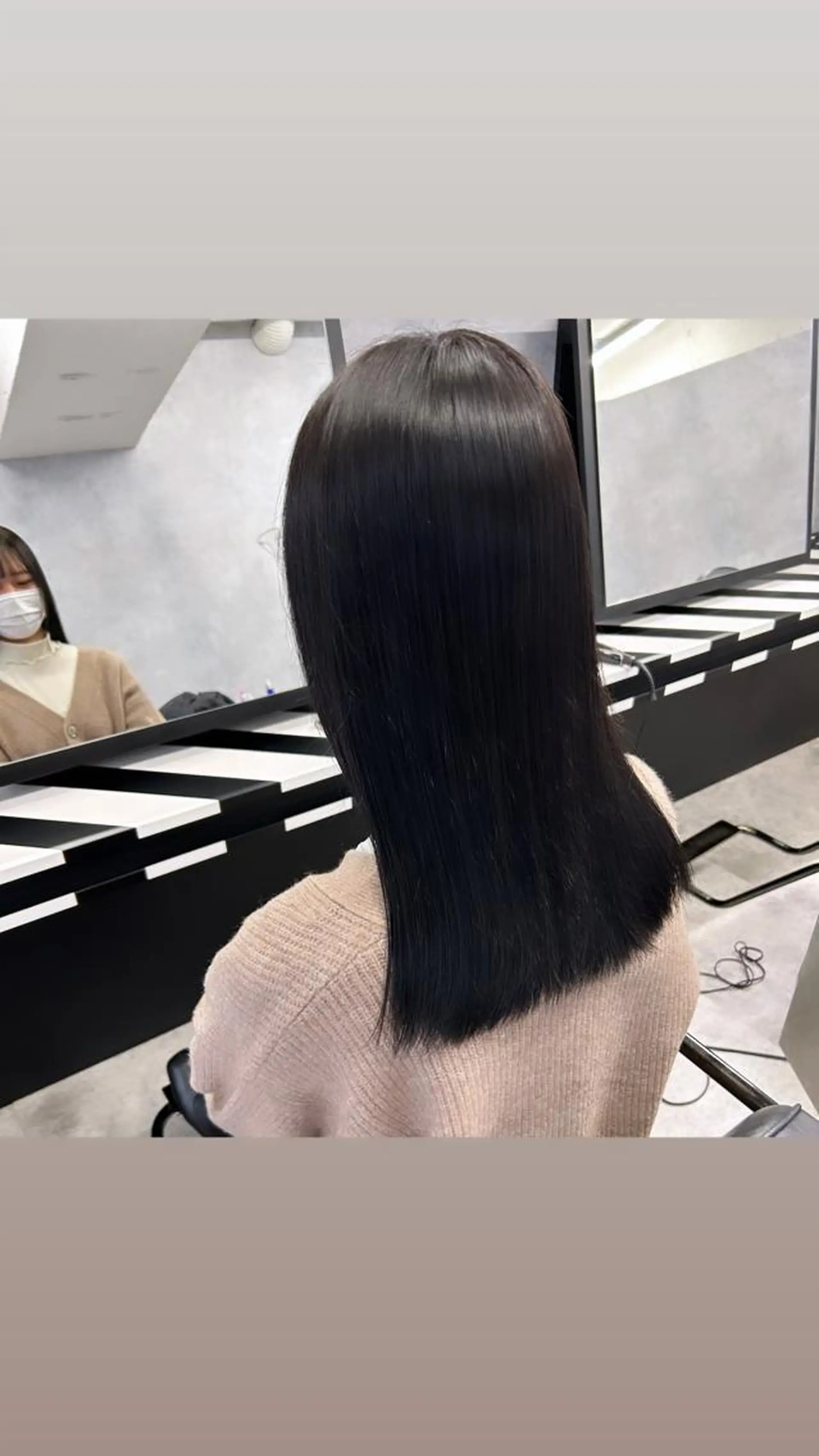 ミディアム 縮毛矯正・髪質改善 特化 出納 直起のヘアスタイル