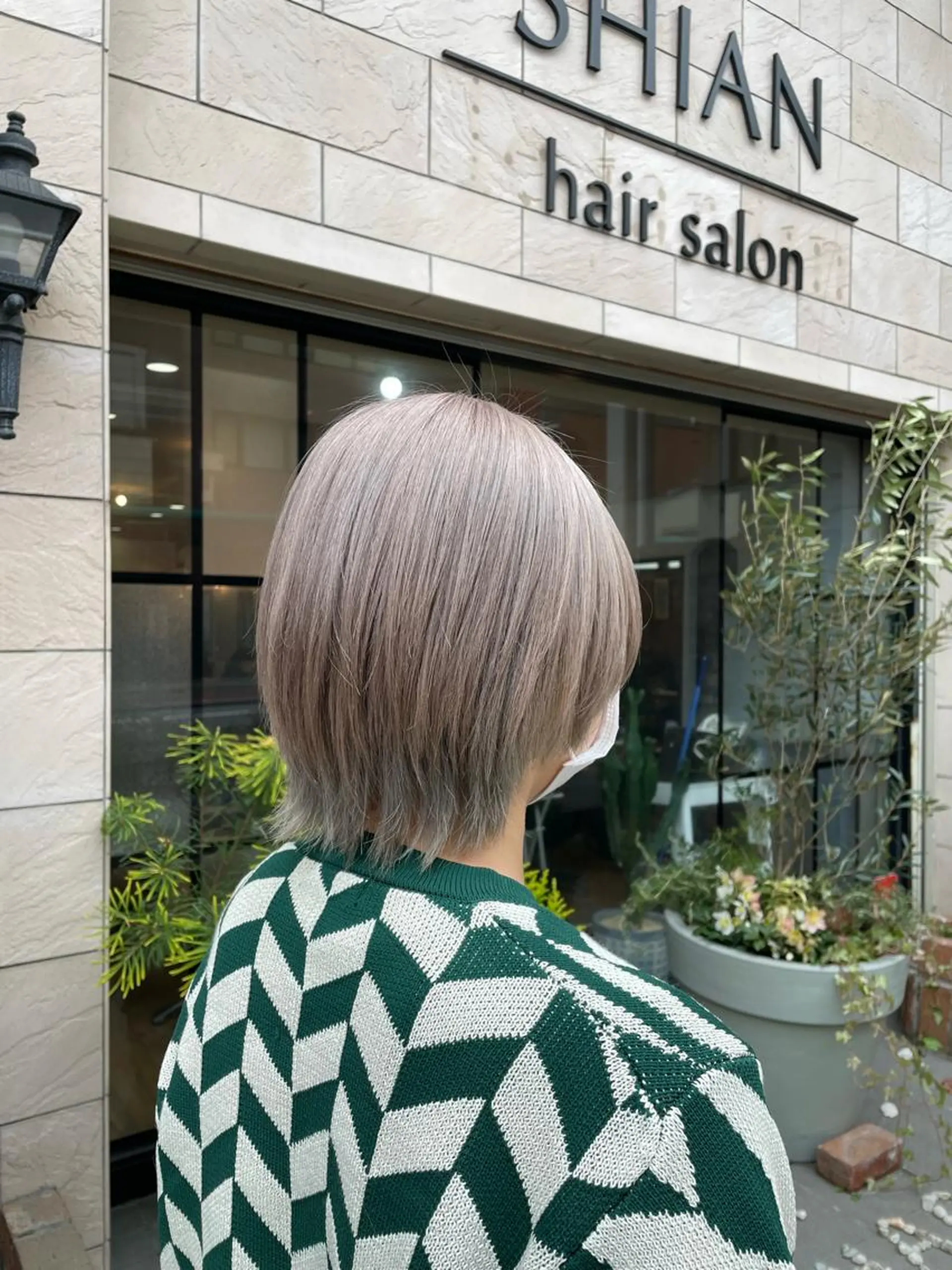 ショート カラー カット ヘアカラー SHIAN橋本店 おぐちまほのヘアスタイル