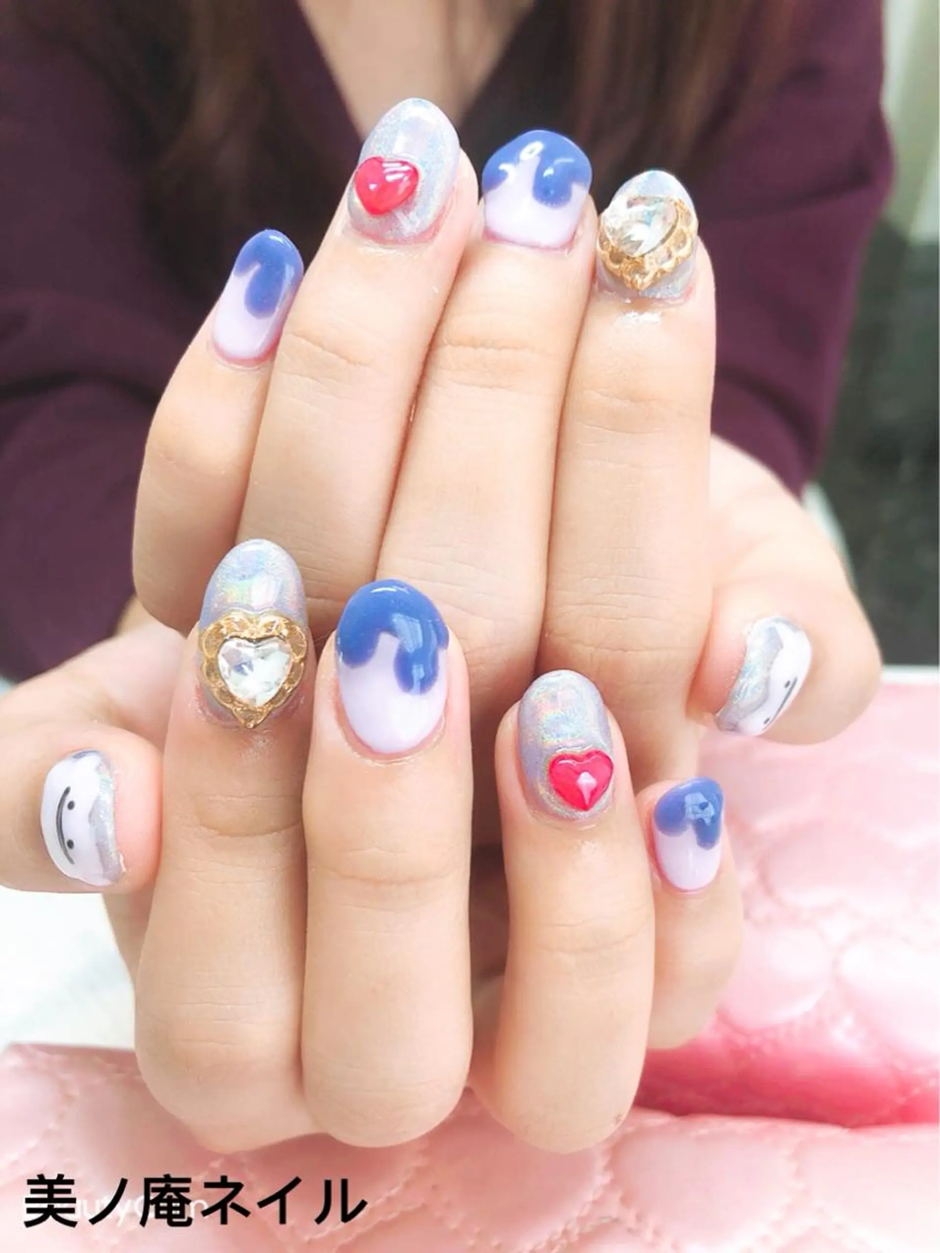 ネイル ハンドネイル ハンドケア 美ノ庵ネイルサロン メトロポリタン前店のネイルデザイン