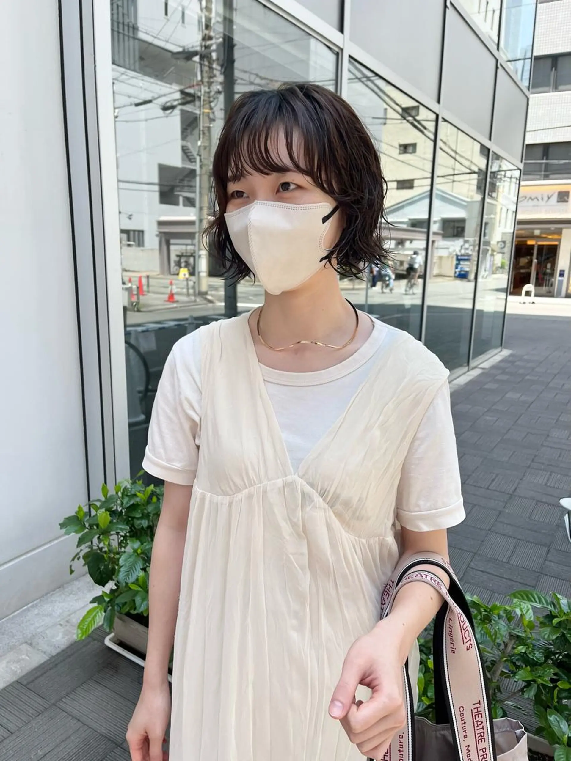 ショート パーマ ボブ ニュアンスパーマ カット パーマ ショート/パーマ/ カラー/FUKOのヘアスタイル