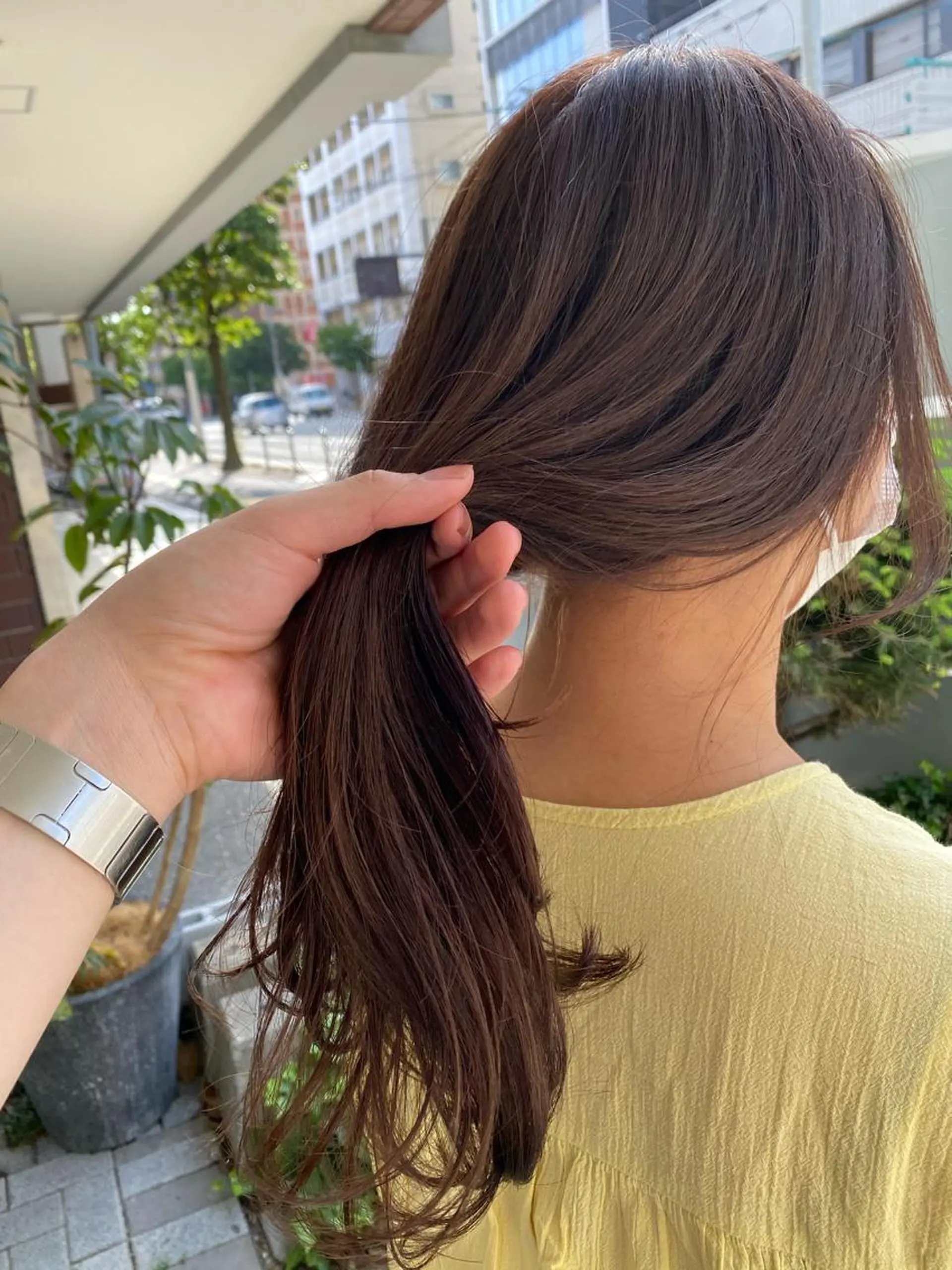 ロング カラー Pia ツボイ ケイタのヘアスタイル