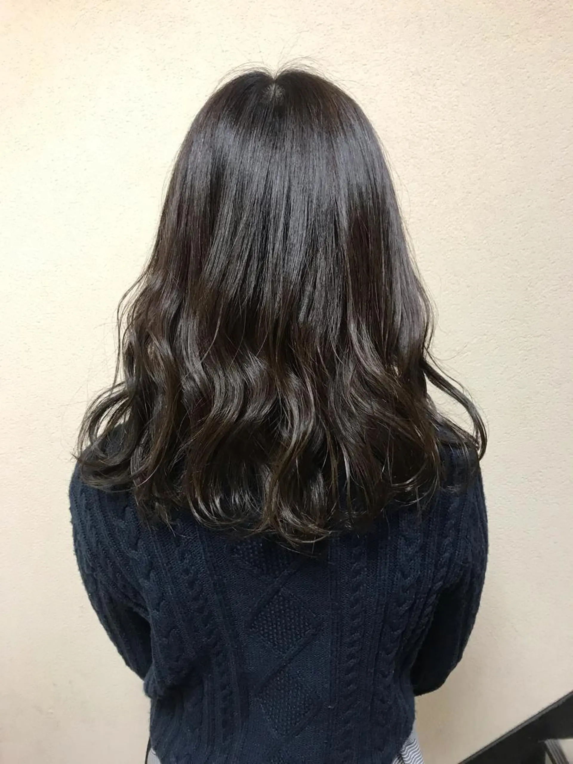 セミロング 透明感カラー・ 髪質改善🩵イケダのヘアスタイル