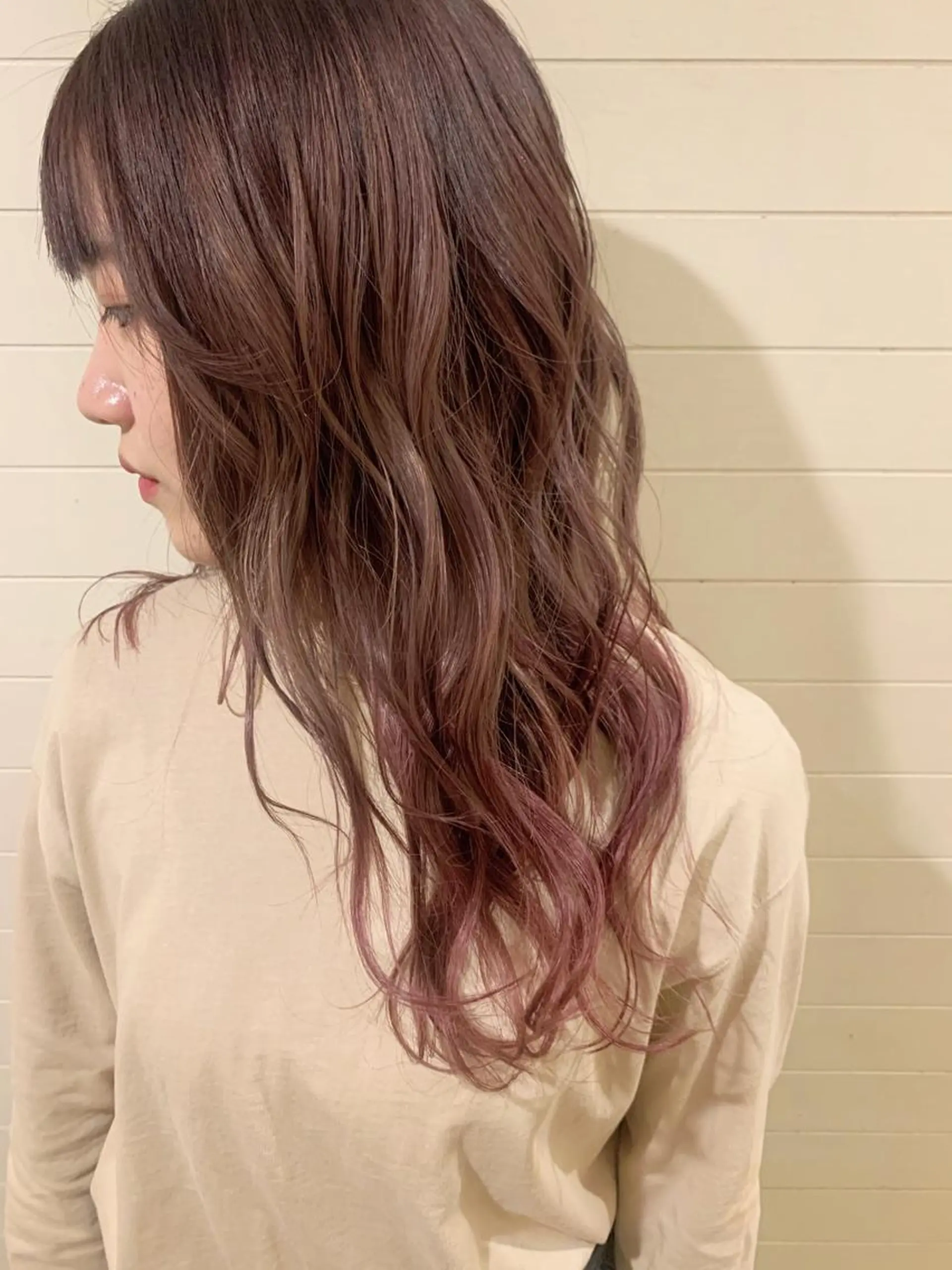 ロング カット ヘアカラー 【ボブ/個室サロン】 癒し空間mimuraのヘアスタイル