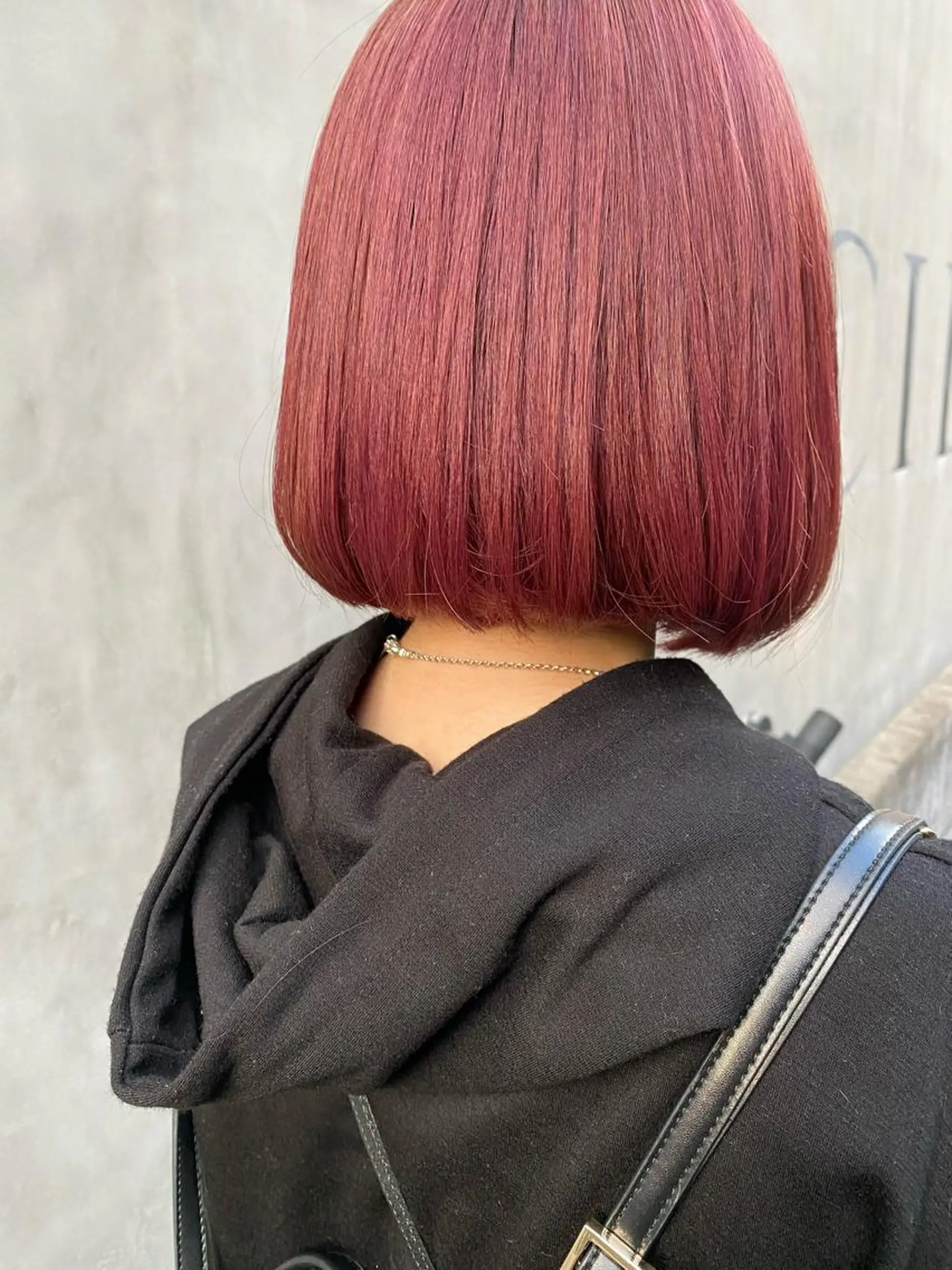 ミディアム カラー パーマ ヘアアレンジ メンズ キッズ ネイル マツエク・マツパ ブラウンカラー ピンクカラー ピンクブラウン カラーマツエク ボブ インナーカラー/ KANAのヘアスタイル