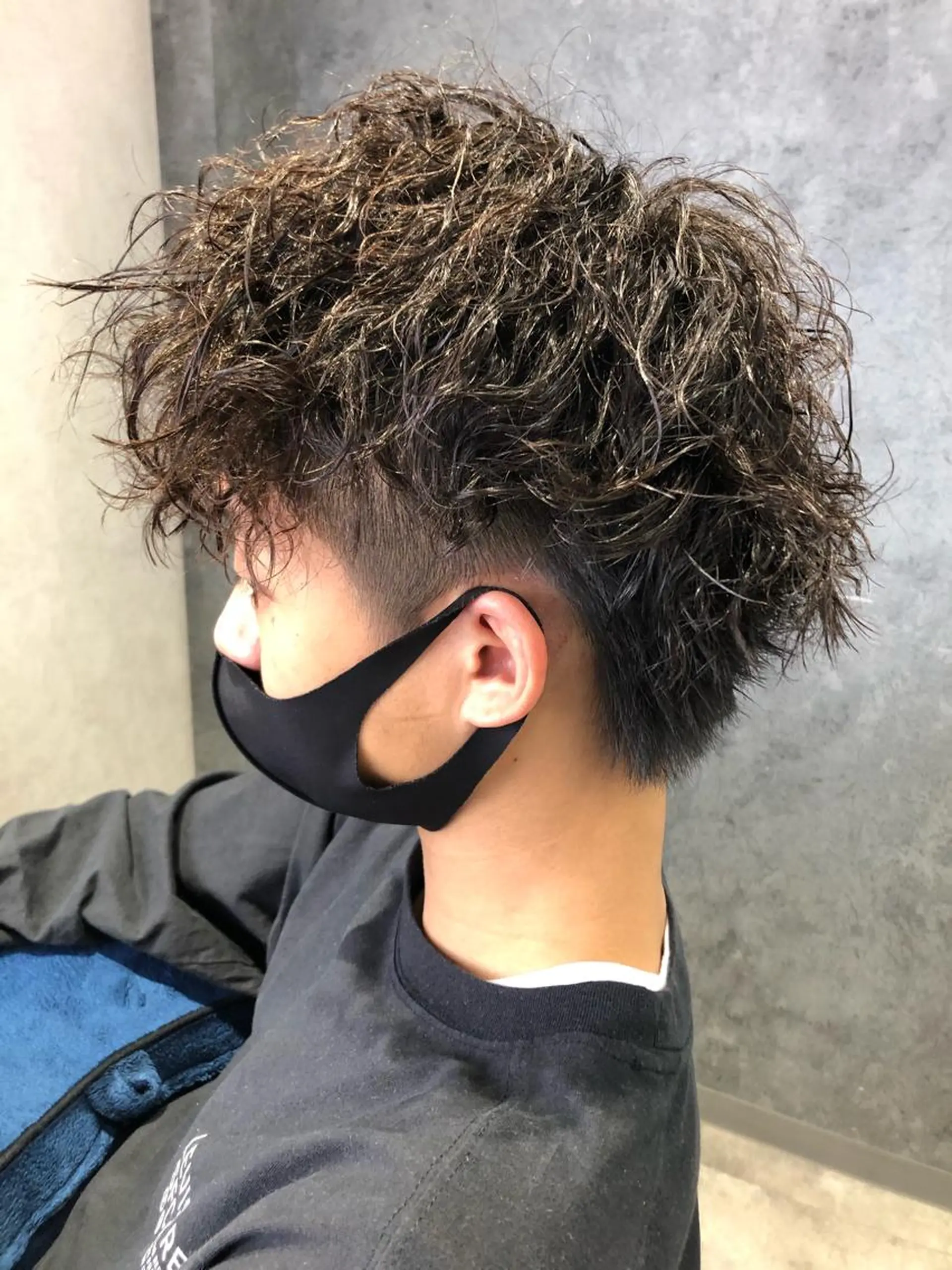 パーマ メンズ Noyヨシモト ヒロトのヘアスタイル