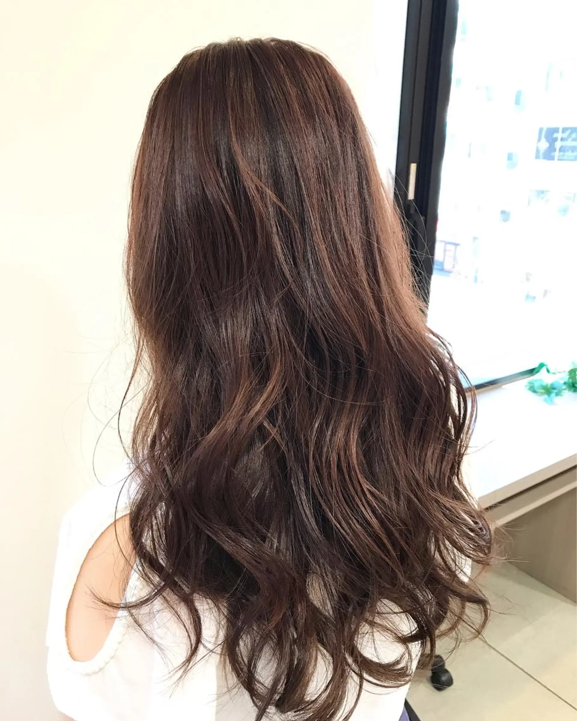 ロング カラー ピンクカラー ロング Miru by INCE HAIRのヘアスタイル