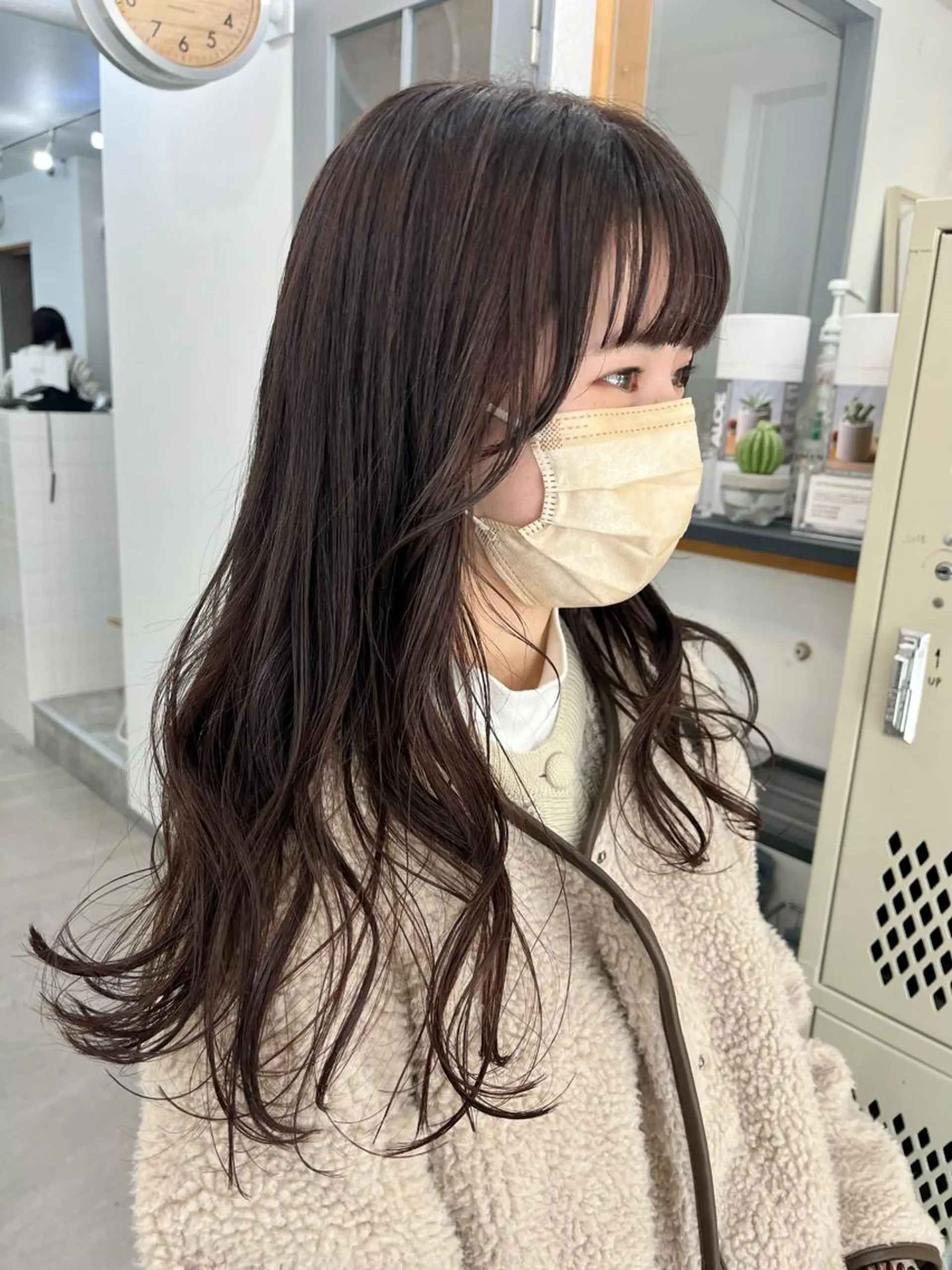 ロング カラー カット ヘアカラー トリートメント 🌼sunc HINAMI🌼のヘアスタイル