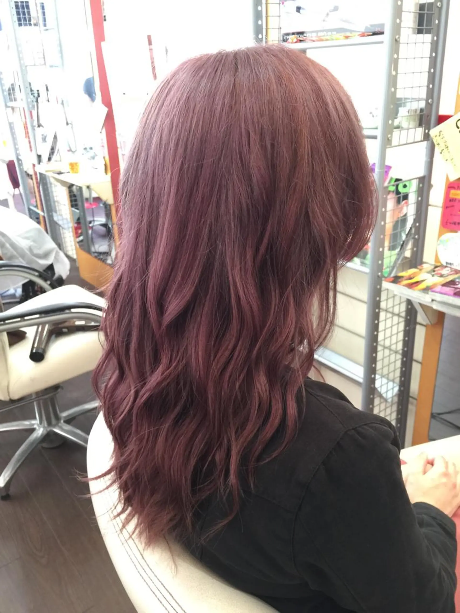 ロング カラー ヘアカラー たけい ゆうきのヘアスタイル