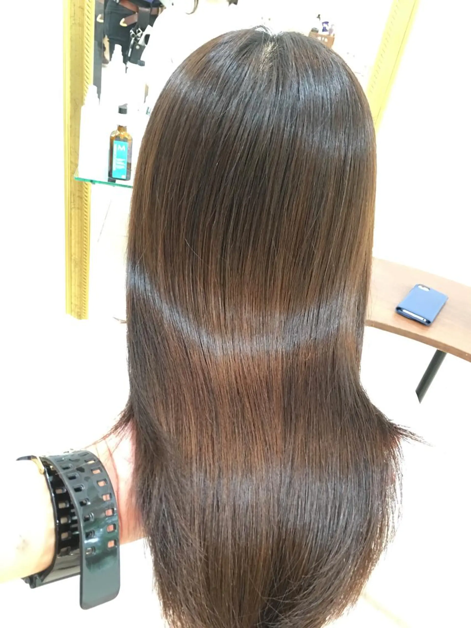 ロング カラー 縮毛矯正⭐️ TAKAHIROのヘアスタイル