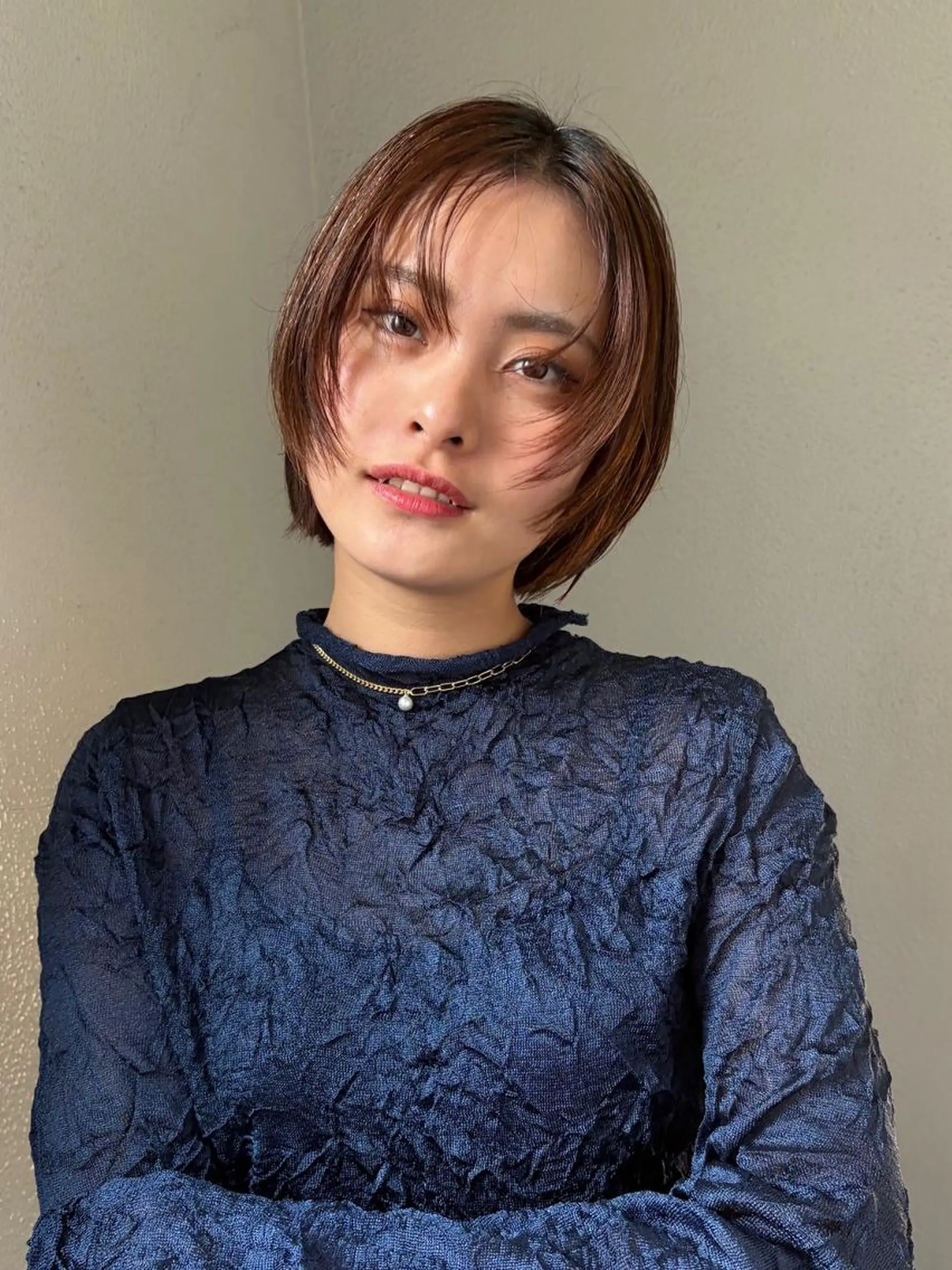 ショート カラー カット ヘアカラー トリートメント 🌼U24 ヘアデザインラボのヘアスタイル