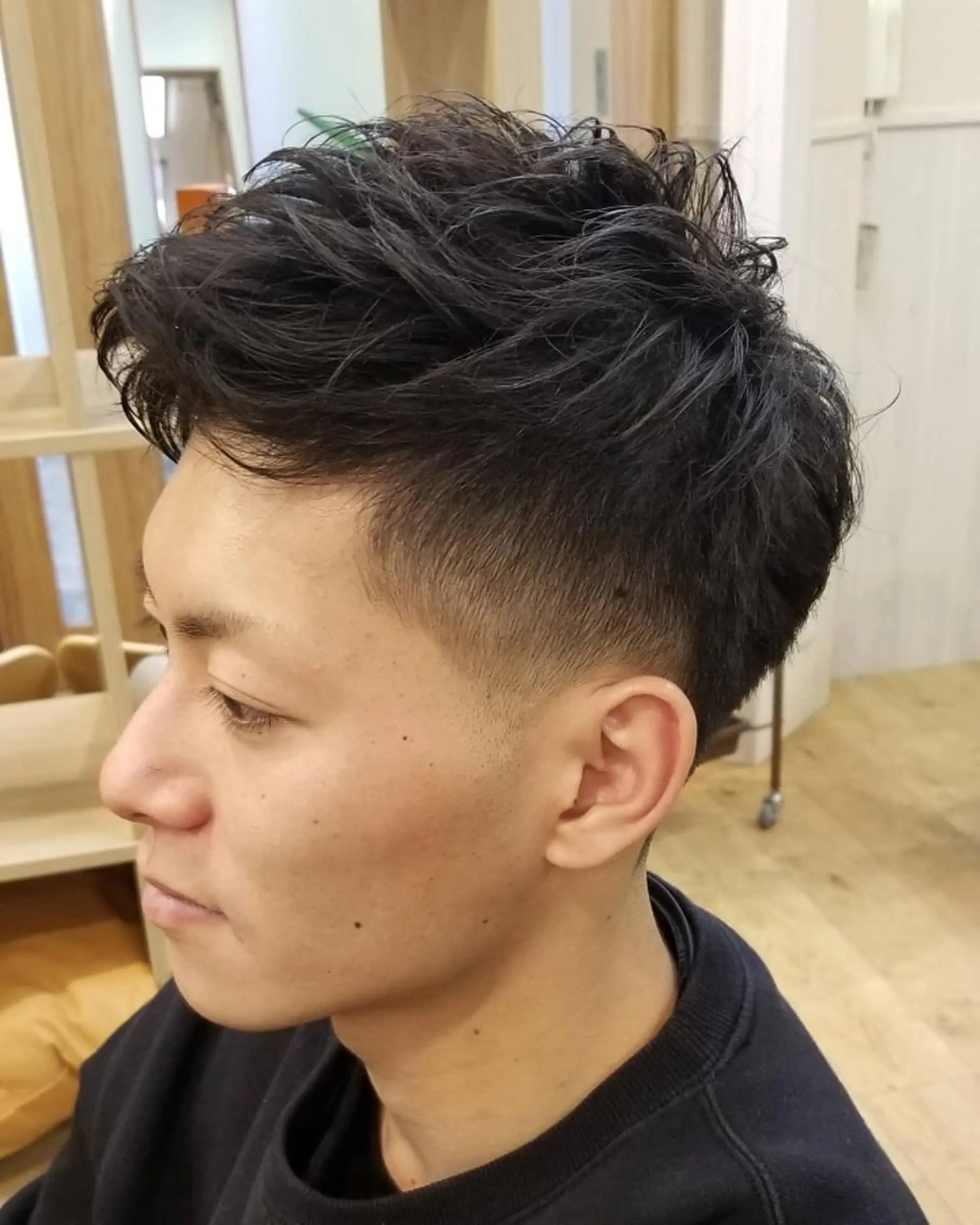 メンズ ショート フェードカット カット 【ネウィ天王寺 】seiyaのヘアスタイル