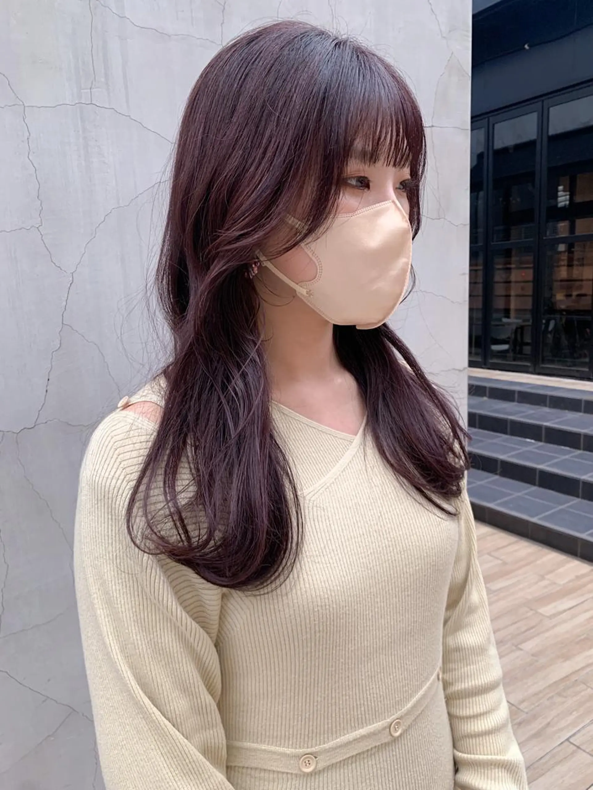 カラー ヘアアレンジ カット yuka .のヘアスタイル