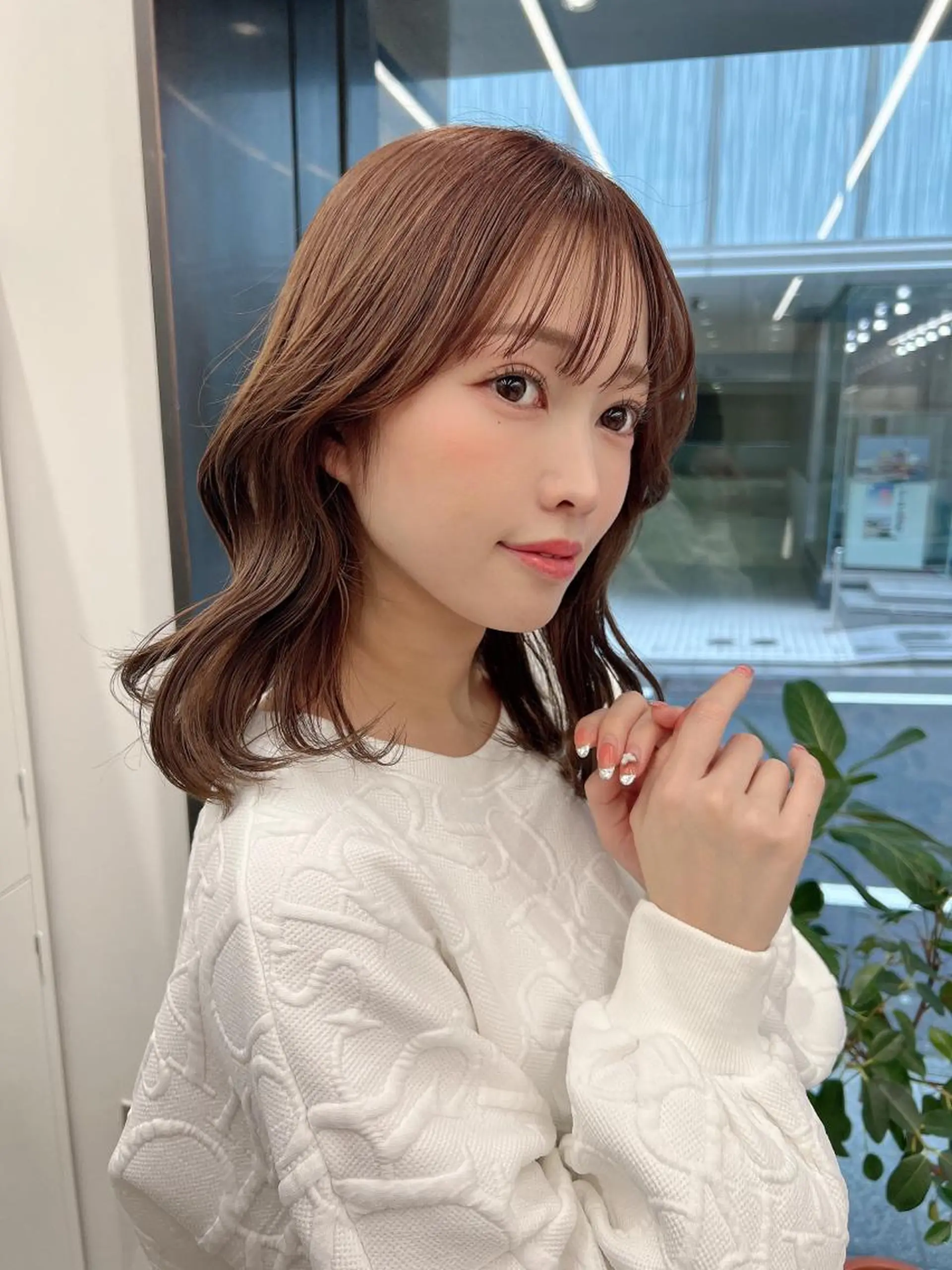 ミディアム カラー 🪞上品で可愛い韓国 ヘア🪞Rikutoのヘアスタイル