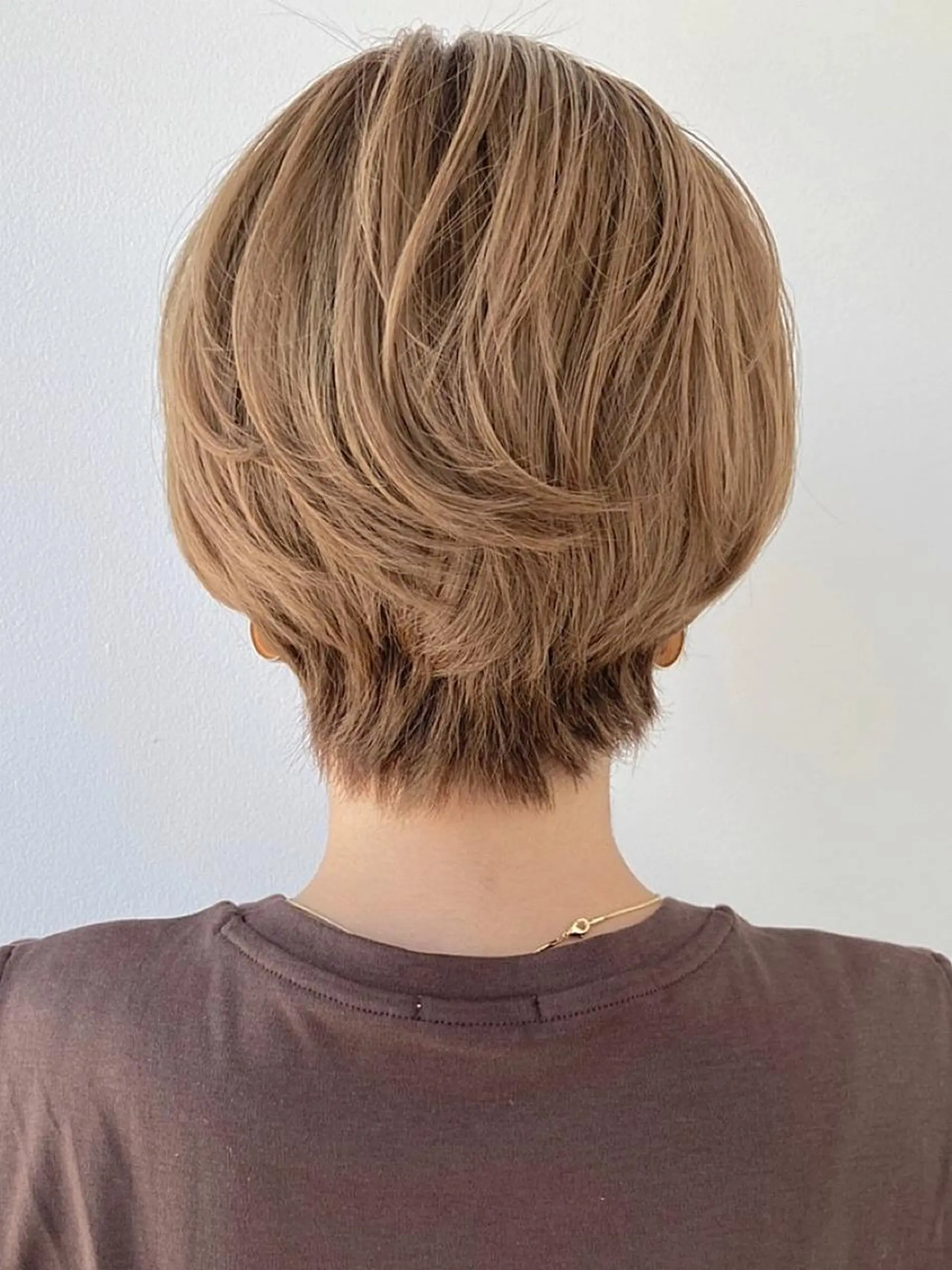 ショート カラー メンズ✨パーマ 大室雄基のヘアスタイル