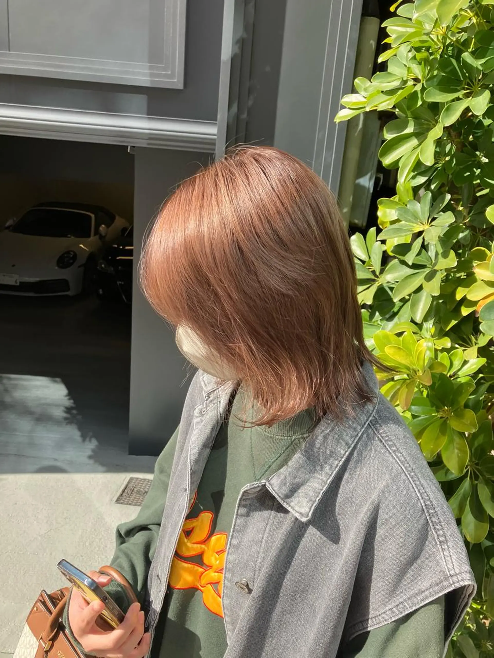 ショート カラー ベージュカラー ミルクティーベージュ 髪質改善/縮毛矯正 /美髪カラー/こてのヘアスタイル