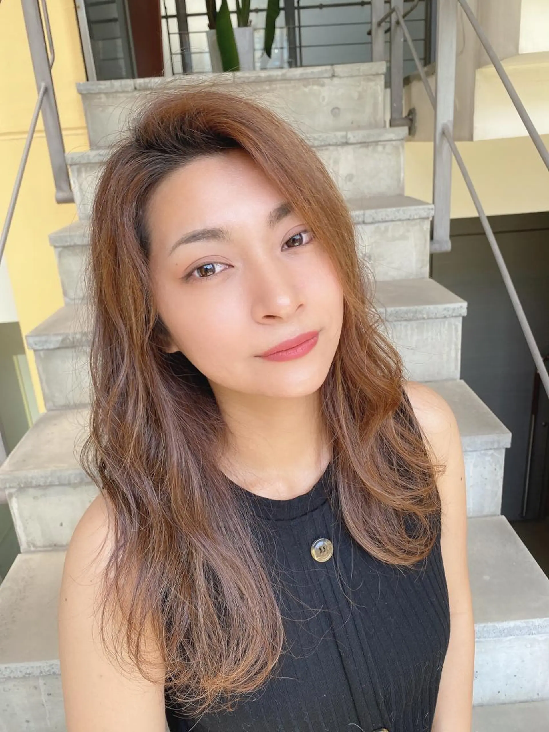 セミロング カット ヘアカラー トリートメント 🌟モテ髪ショート 🌟店長 津賀涼のヘアスタイル