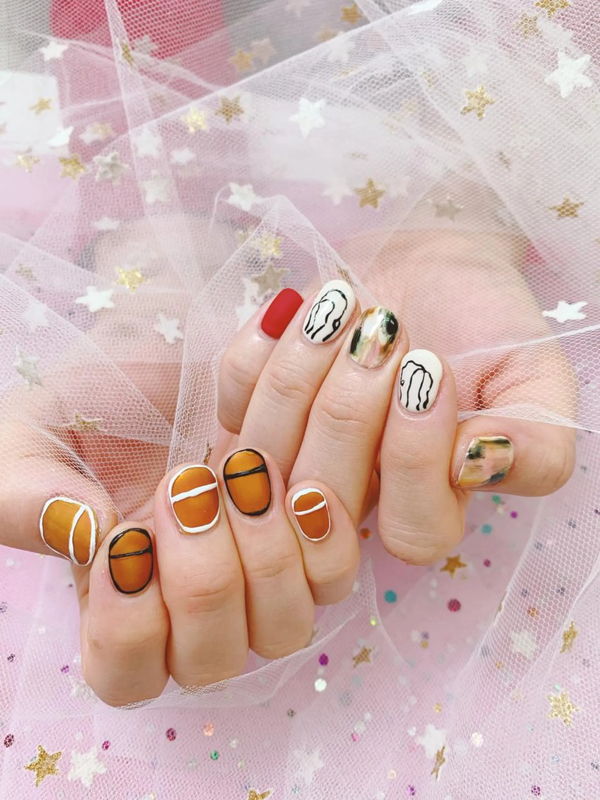 ネイル 🦋ネイルサロン ブラン🌈ゆりのネイルデザイン