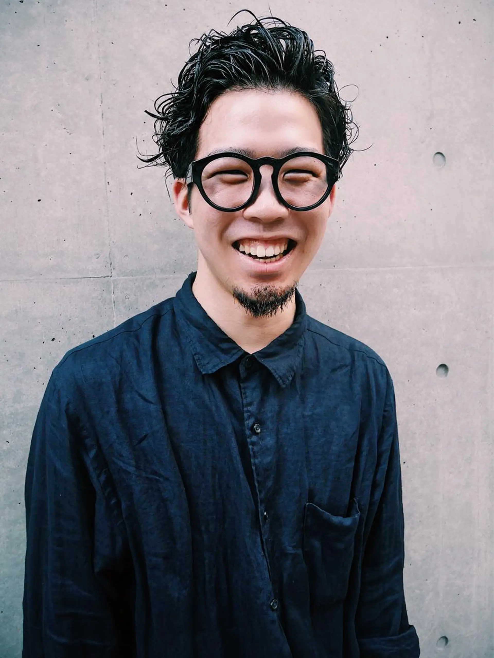 パーマ メンズ レイヤーカット/ パーマ/鎌田実奈歩のヘアスタイル