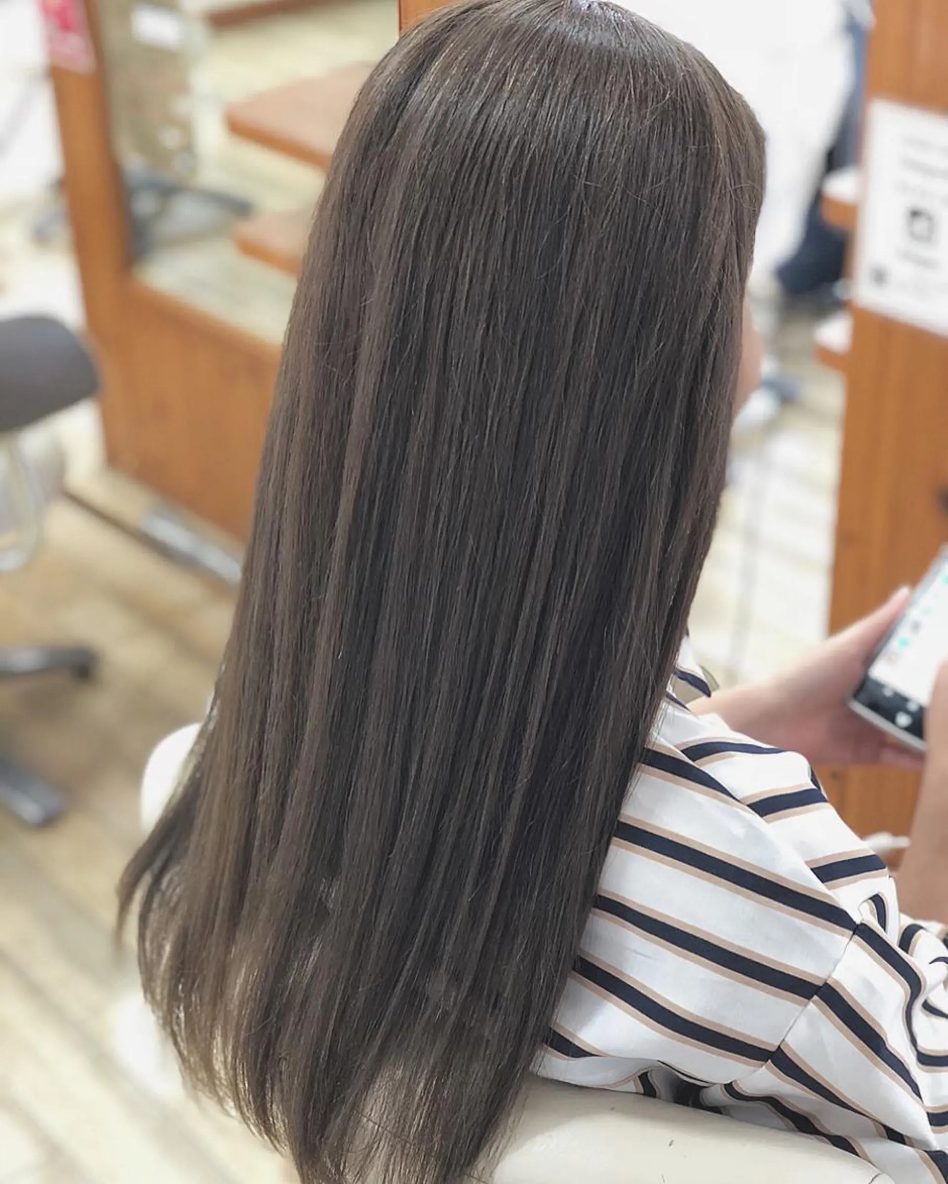 ロング カラー グレージュ Snaly カラー特化ページのヘアスタイル