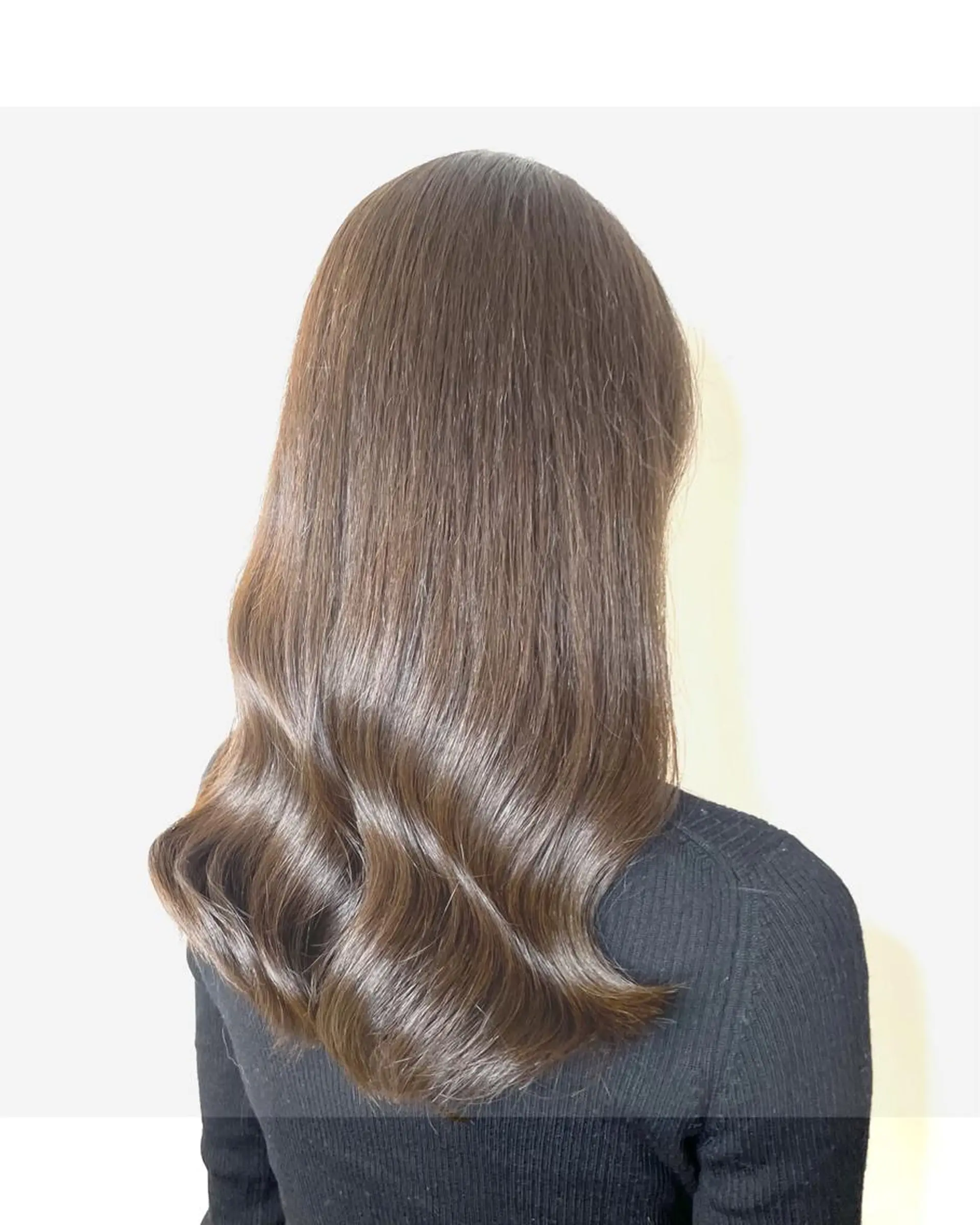 セミロング シンカ 表参道のヘアスタイル