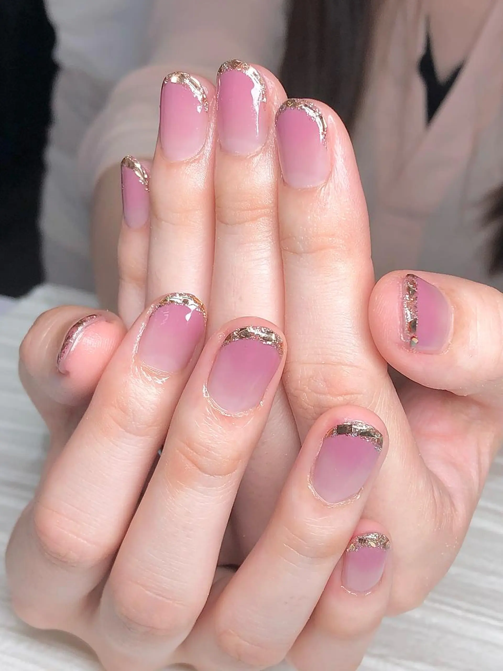 ショート ネイル 🦋Kiyomi. 🦋のネイルデザイン