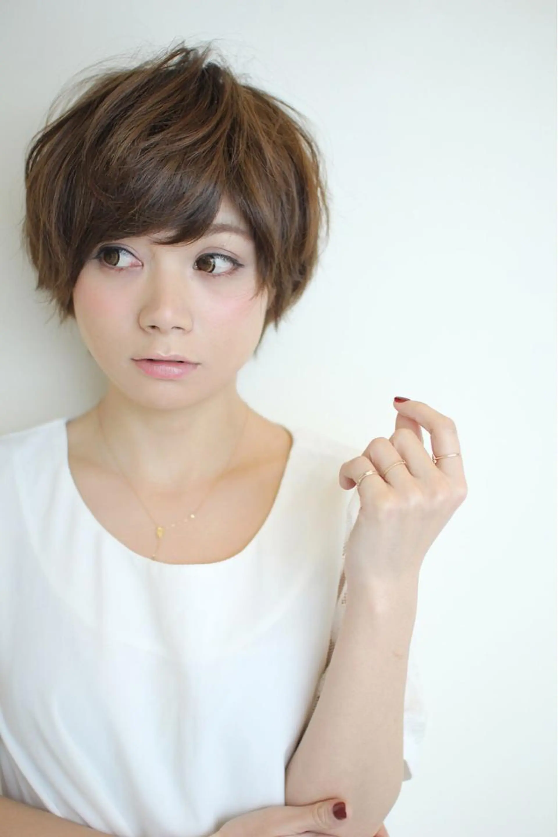 ショート ショートヘア HANA Hair Produceのヘアスタイル