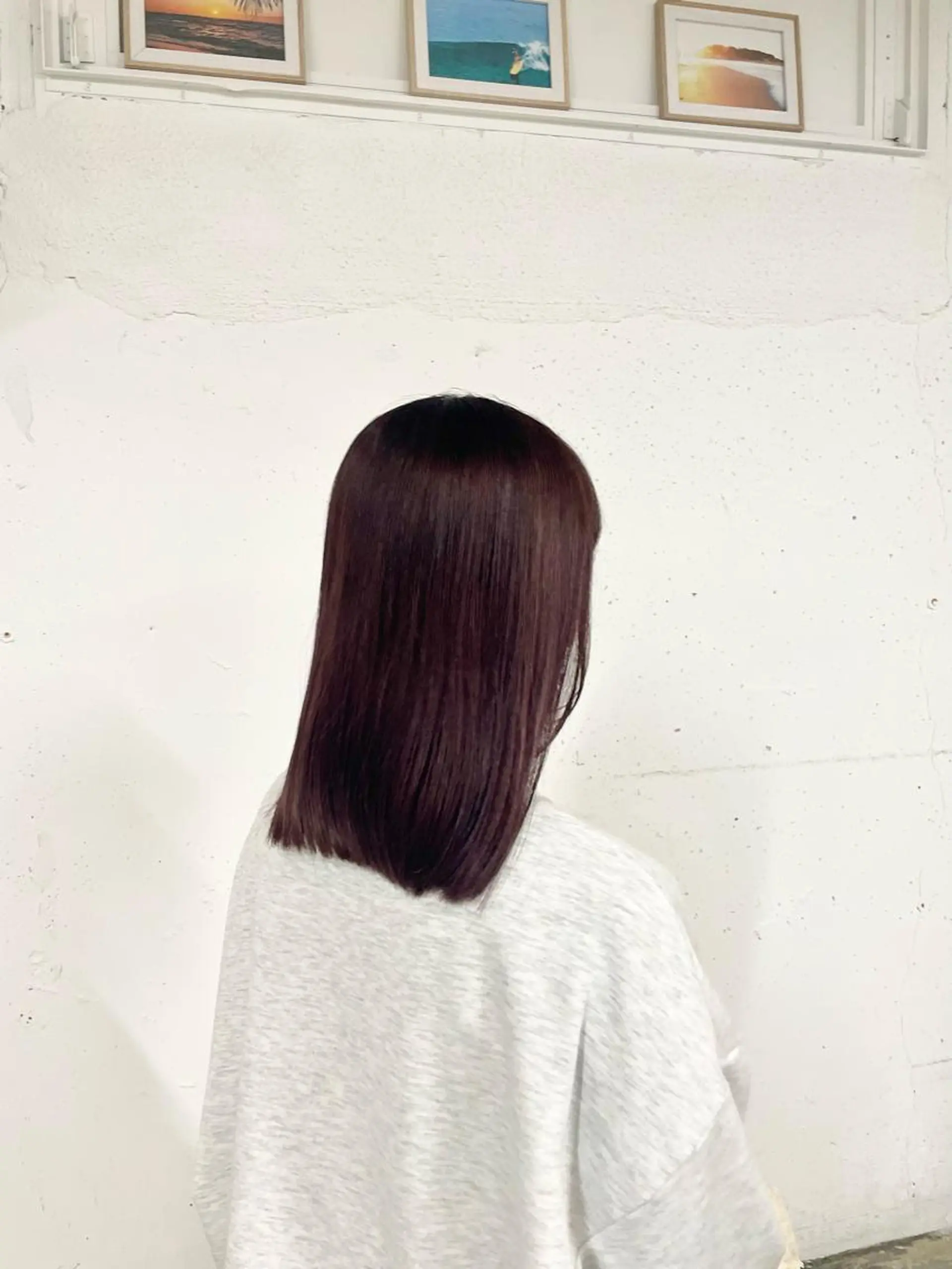 ミディアム 廣元 早紀のヘアスタイル