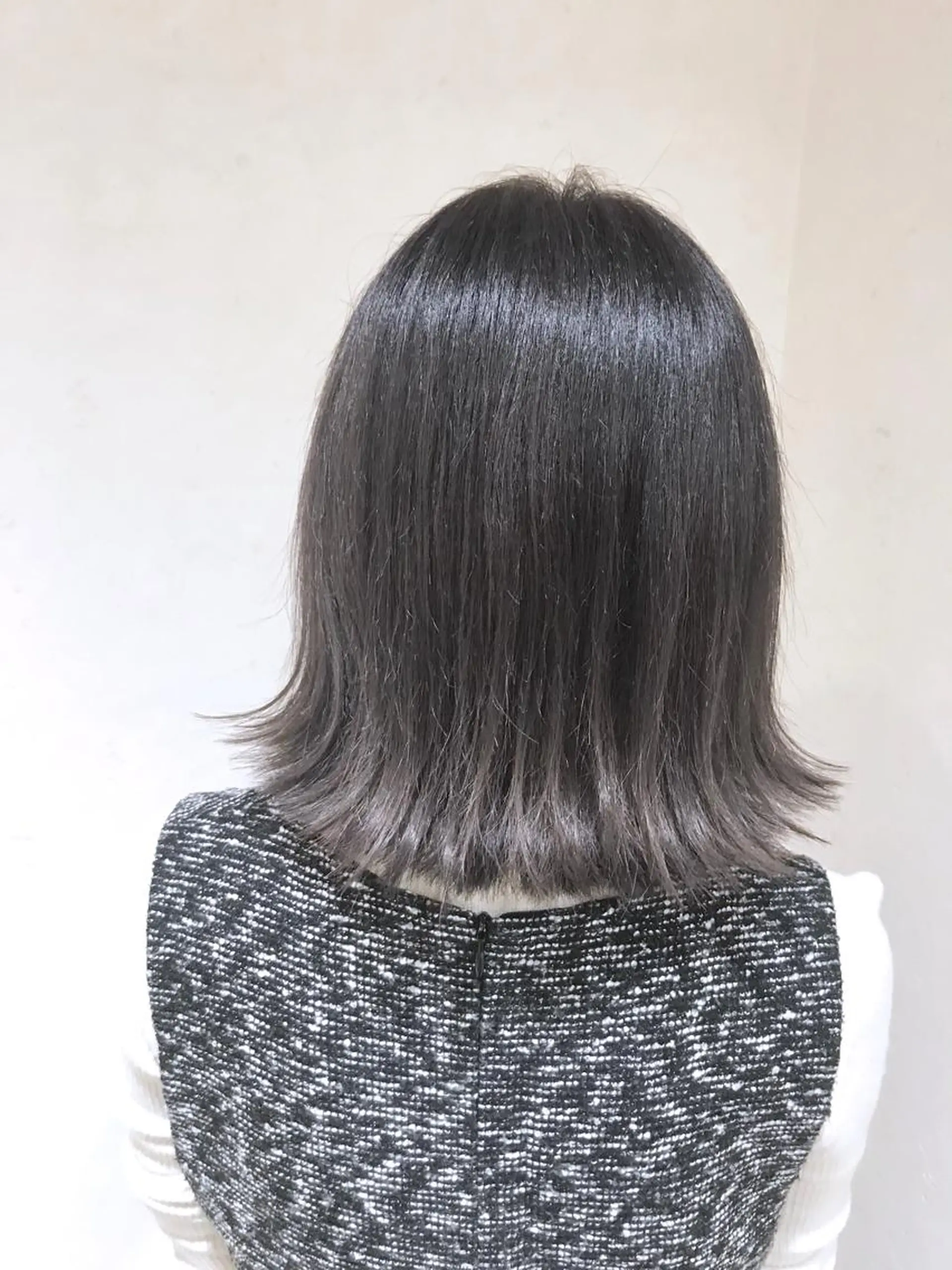 ミディアム カラー パーマ ヘアアレンジ グレージュ ラベンダーカラー ラベンダーグレージュ ラベンダーグレー ヘアカラー トリートメント 縮毛矯正/美髪 髪質改善/石田幸輔のヘアスタイル