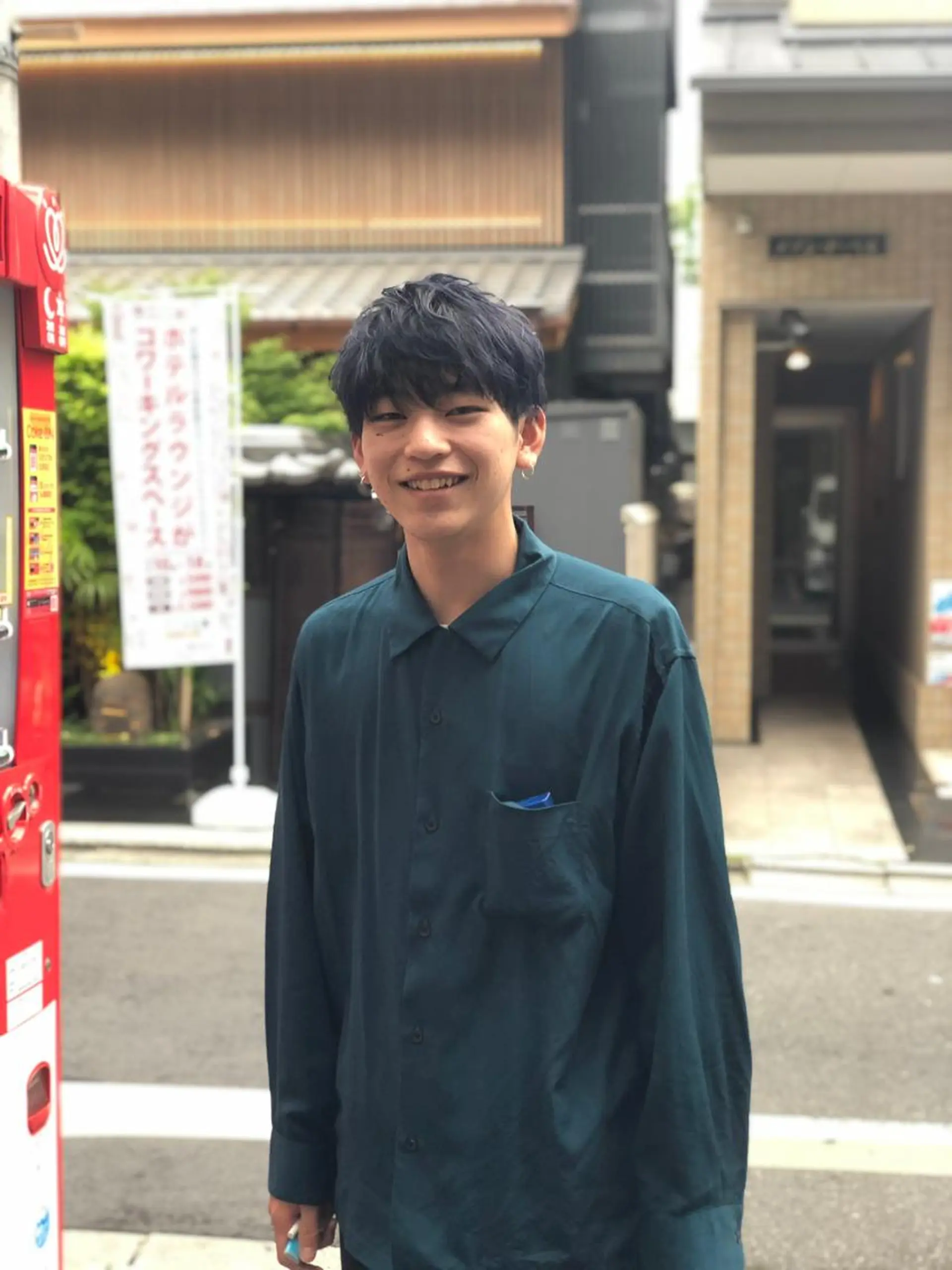 カラー メンズ エースヘアー KENTAのヘアスタイル