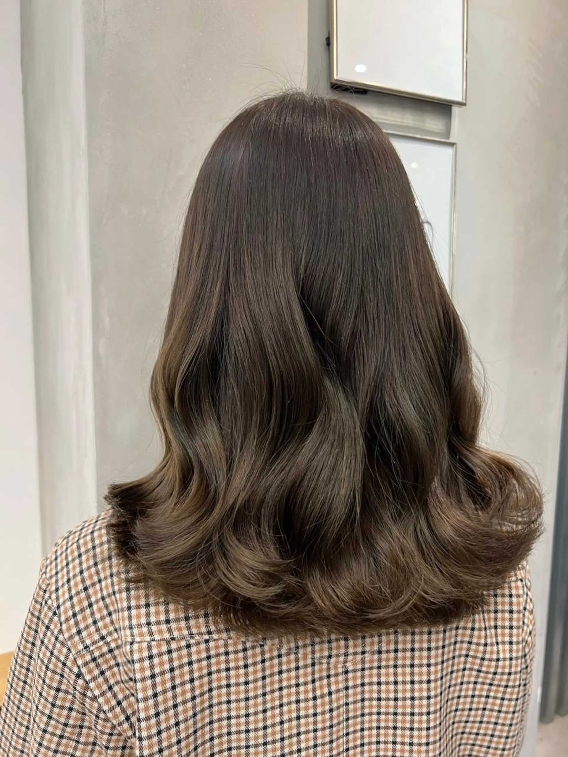 セミロング カット ヘアカラー トリートメント ♡可愛い艶髪特化♡ 艶髪先生のヘアスタイル