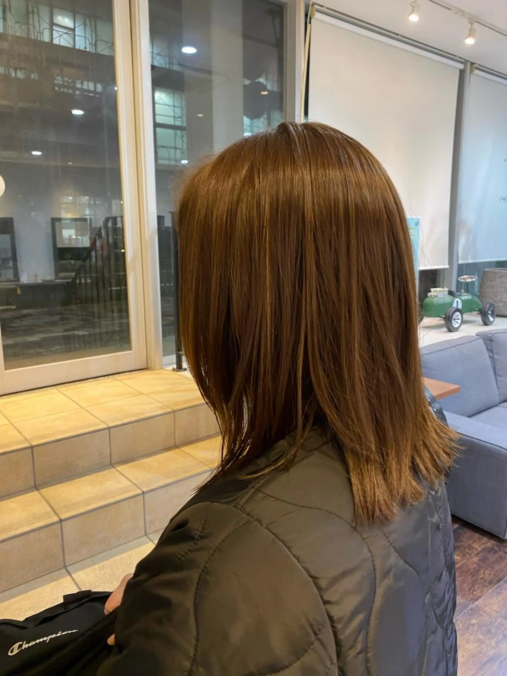 ミディアム レイヤー支持no.1 ☆笠原翔一のヘアスタイル