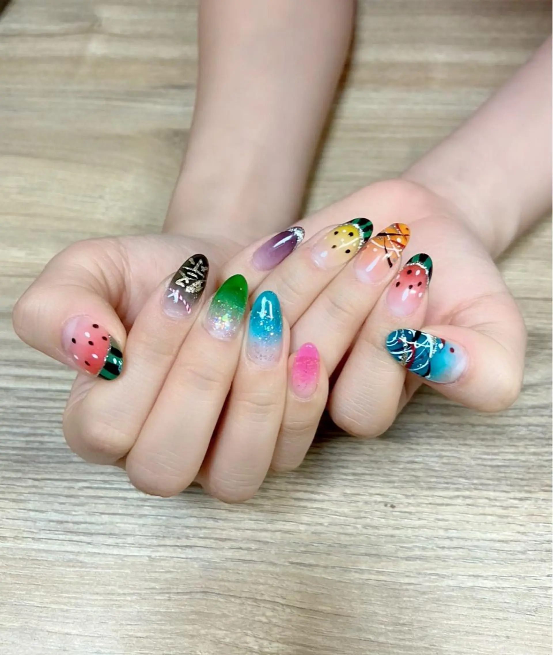 ネイル Anju NAILSALON所属・Anju HARUNAのネイルデザイン